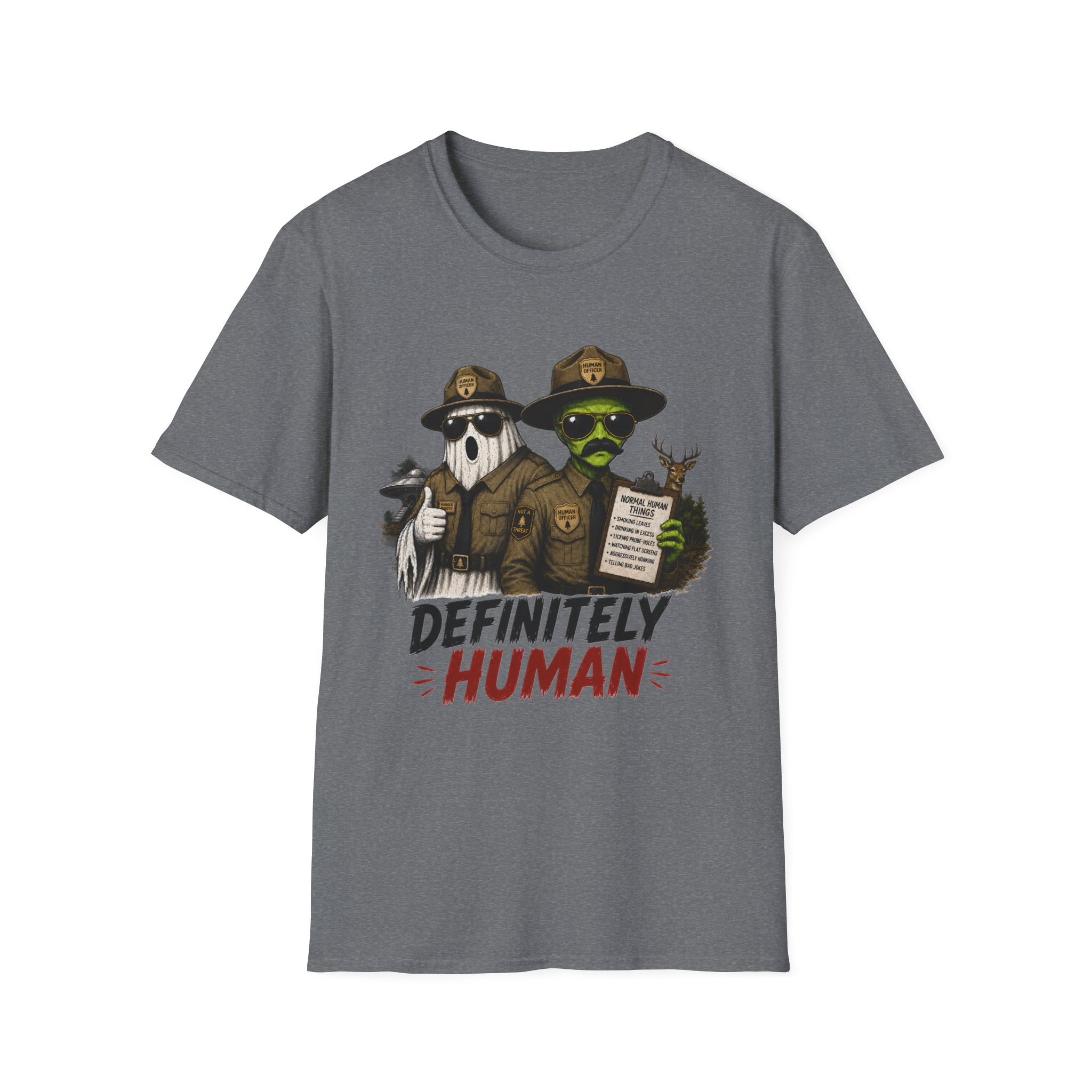 "Definitely Human" Graphic Tee - Image 7