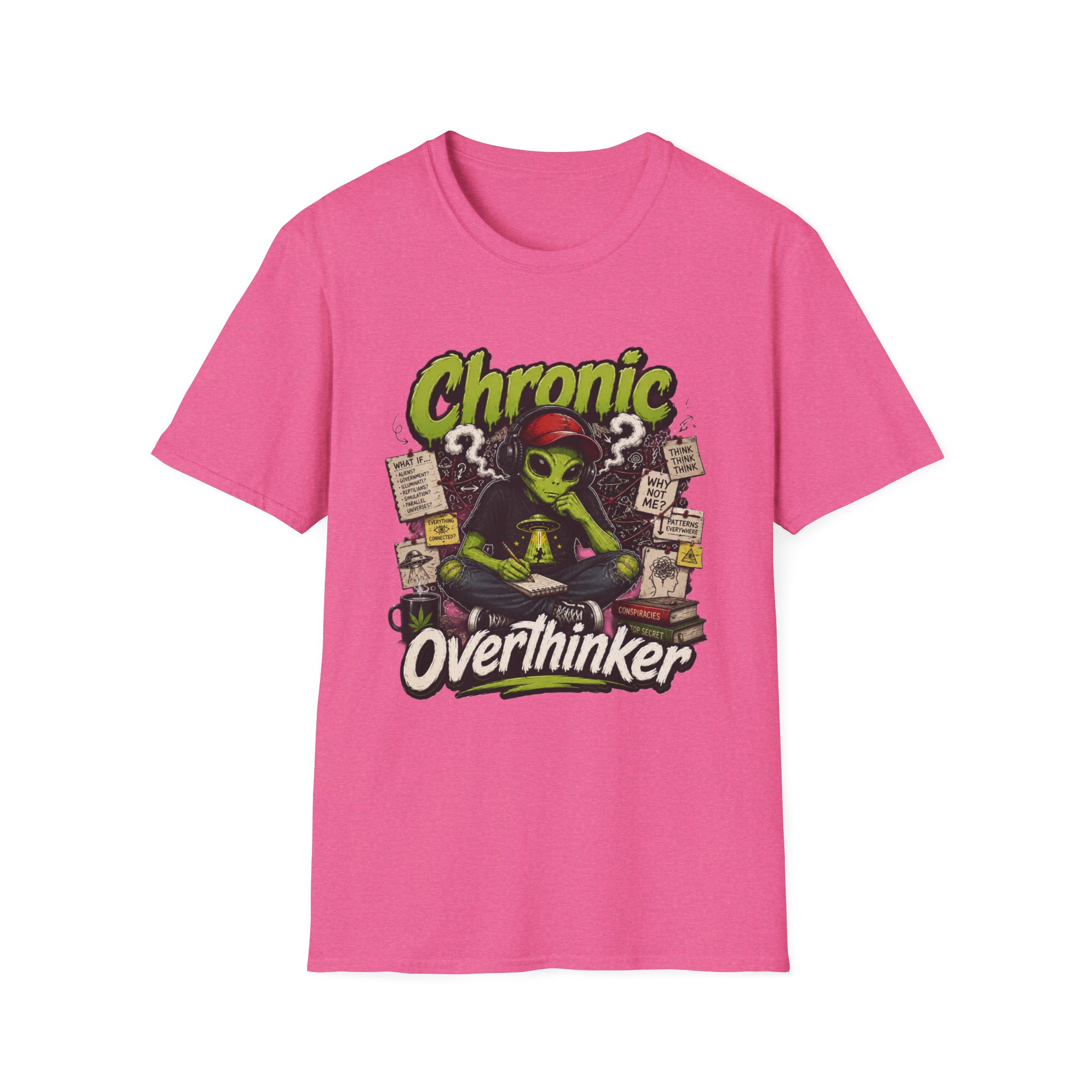 "Chronic Overthinker" Graphic Tee - Image 3