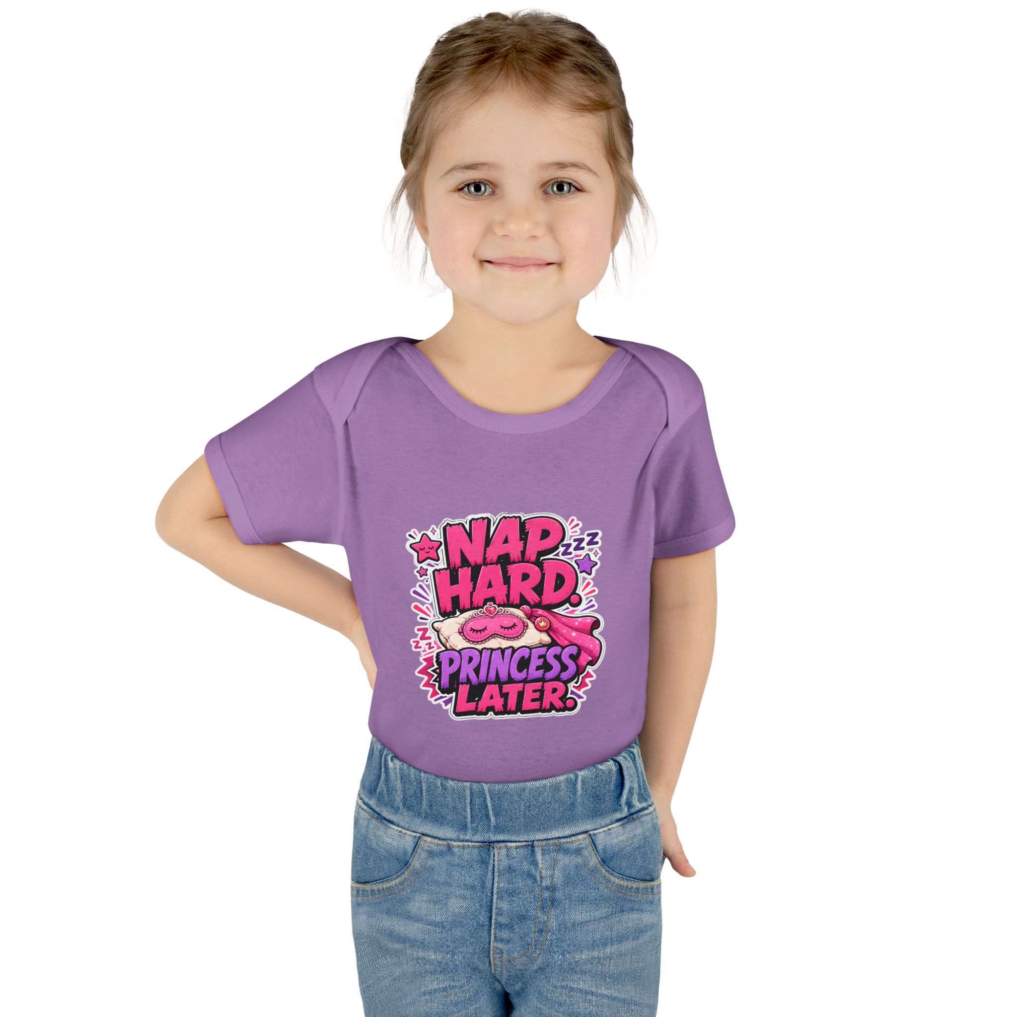 "Nap Hard" Infant Onesie - Image 3