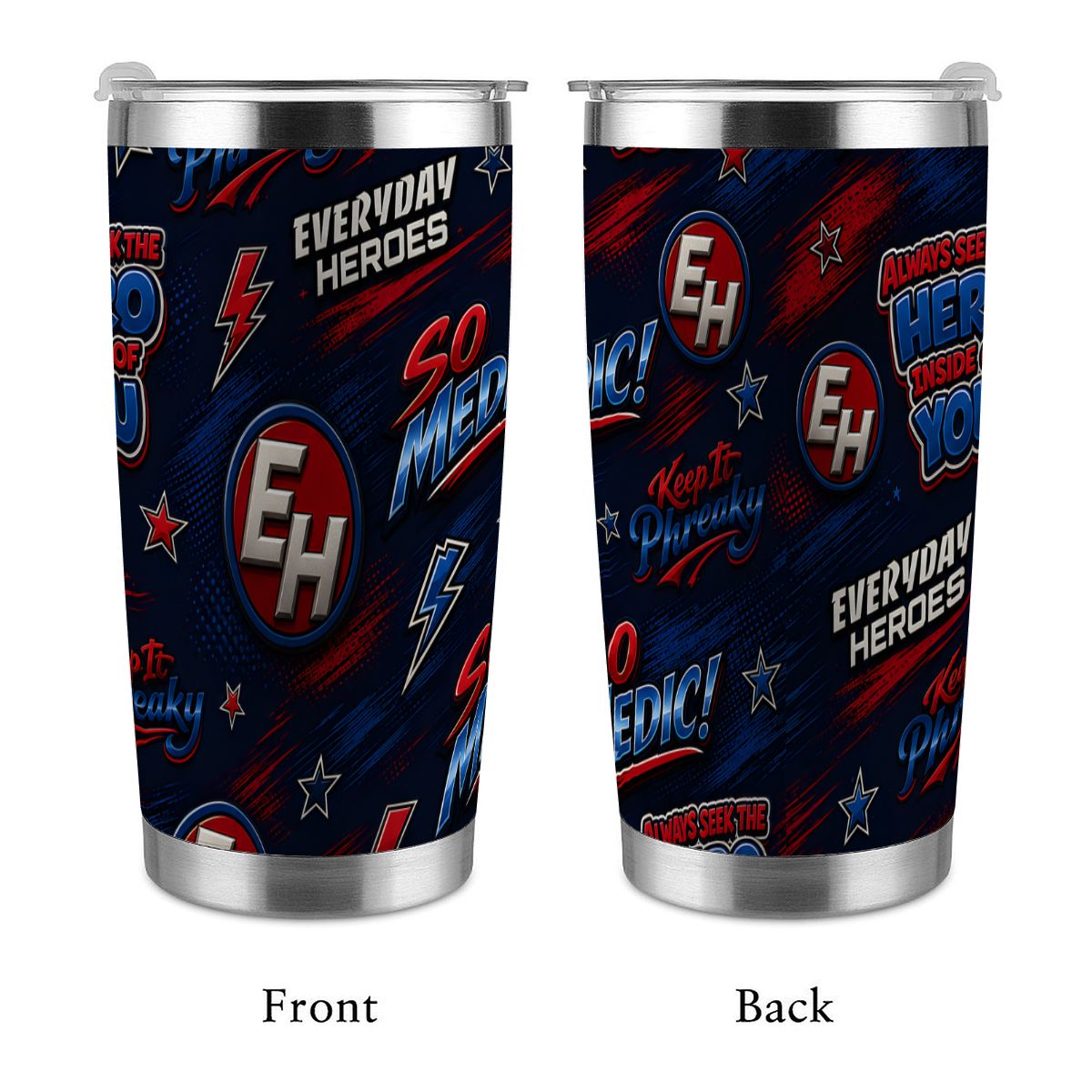 Everyday! 20oz Tumbler with Lid and Straw - Image 3