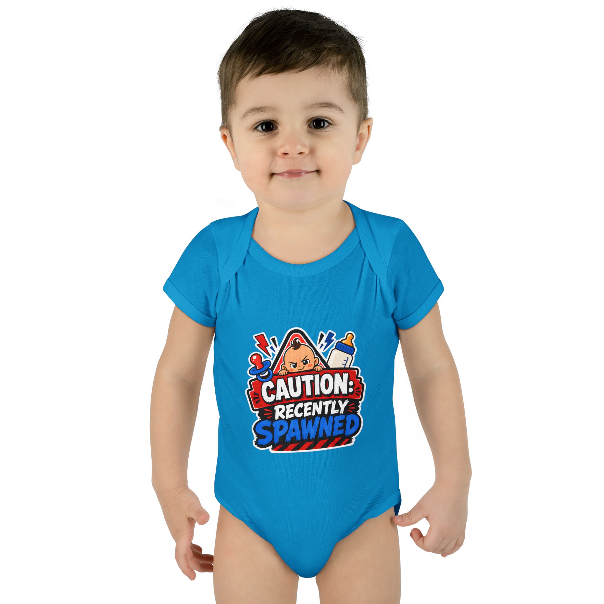 "Recently Spawned" Infant Onesie - Image 2