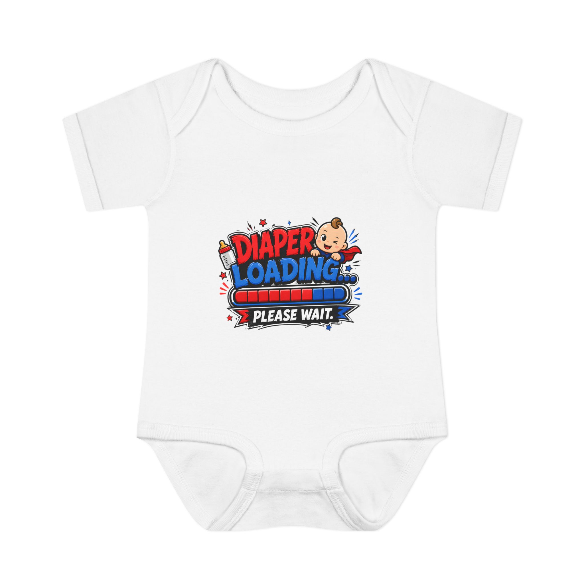 "Diaper Loading" Infant Onesie - Image 16