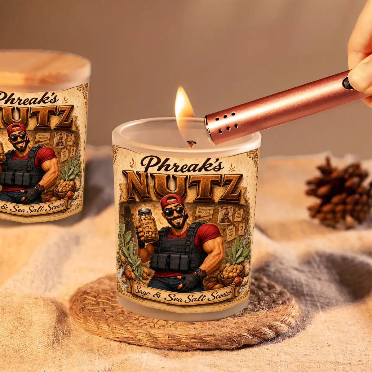 Phreaks Nutz Scented Candle (6oz) - Image 5