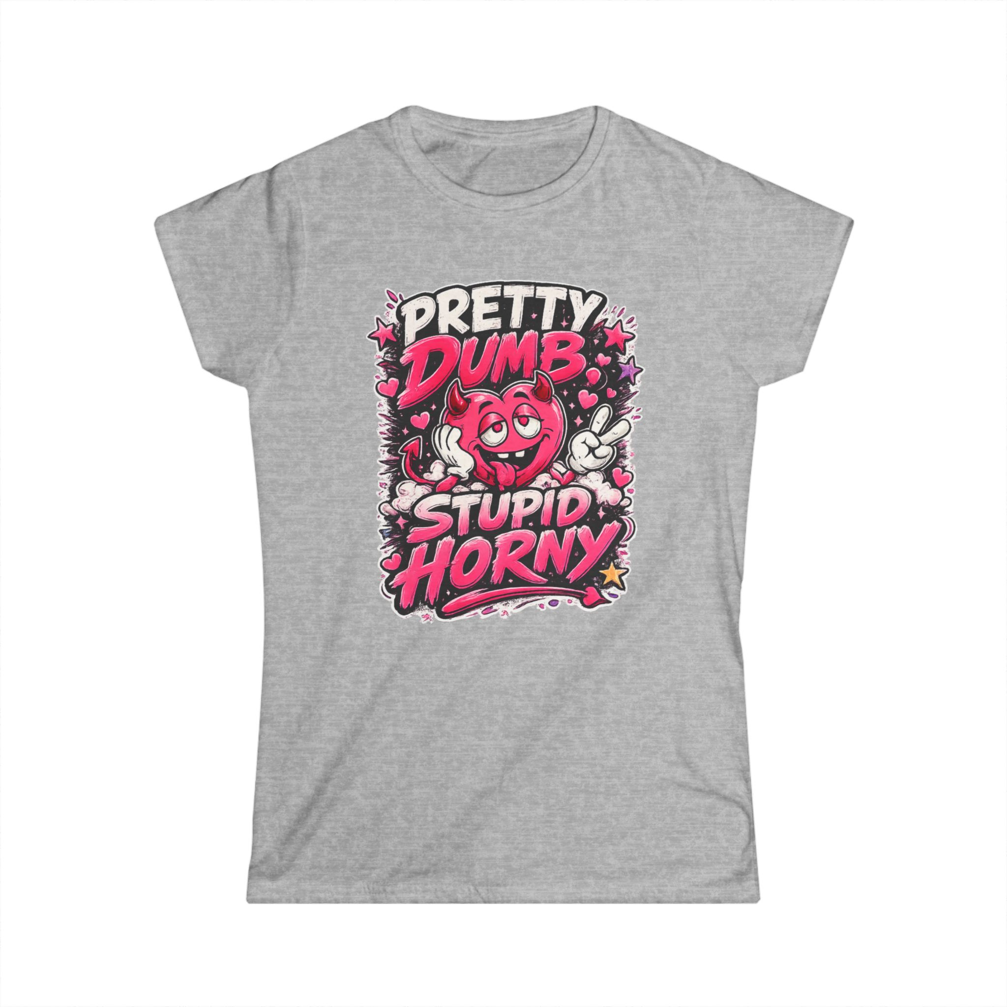"Stupid Horny" Women’s Tee - Image 4