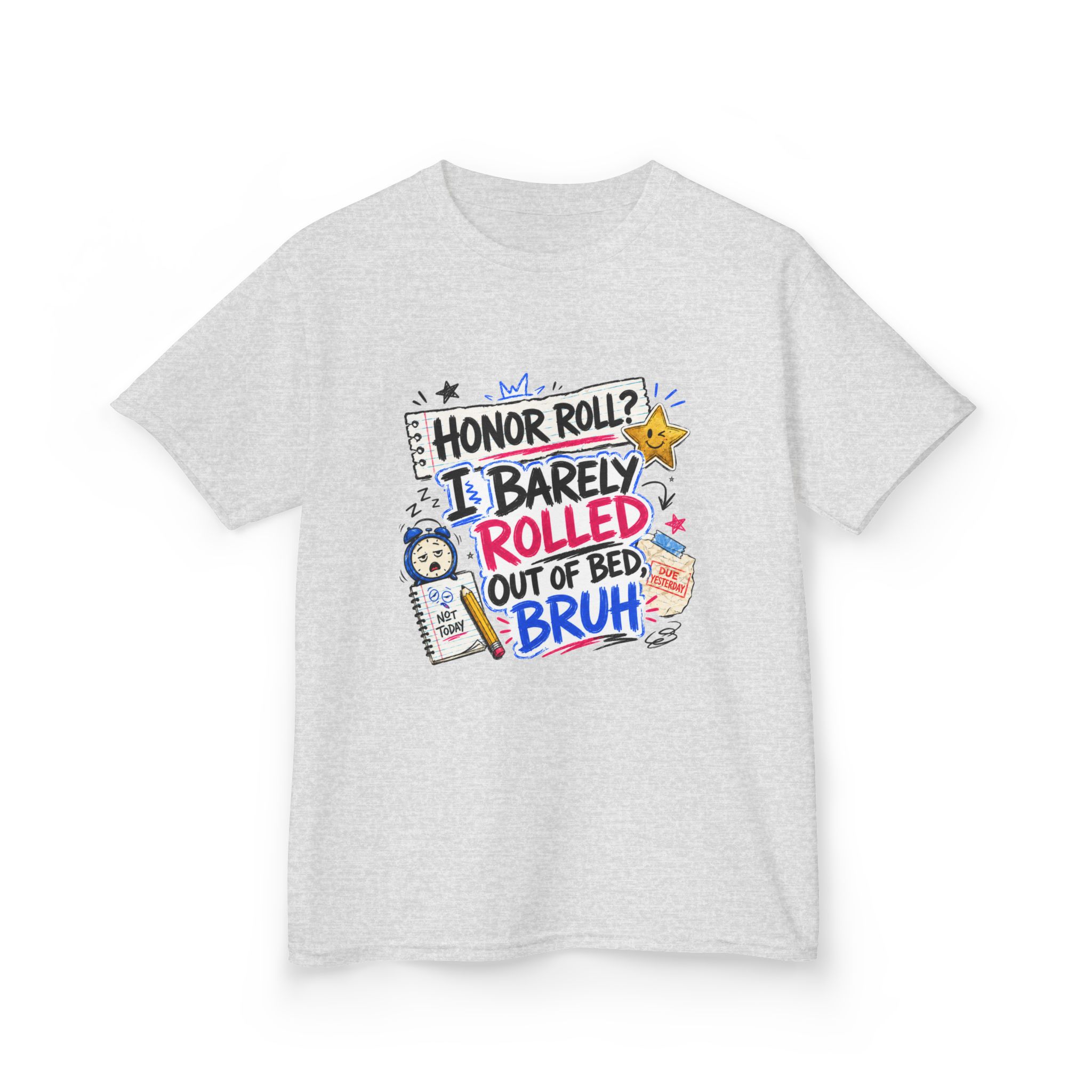 "Honor Roll?" Kids Tee - Image 5