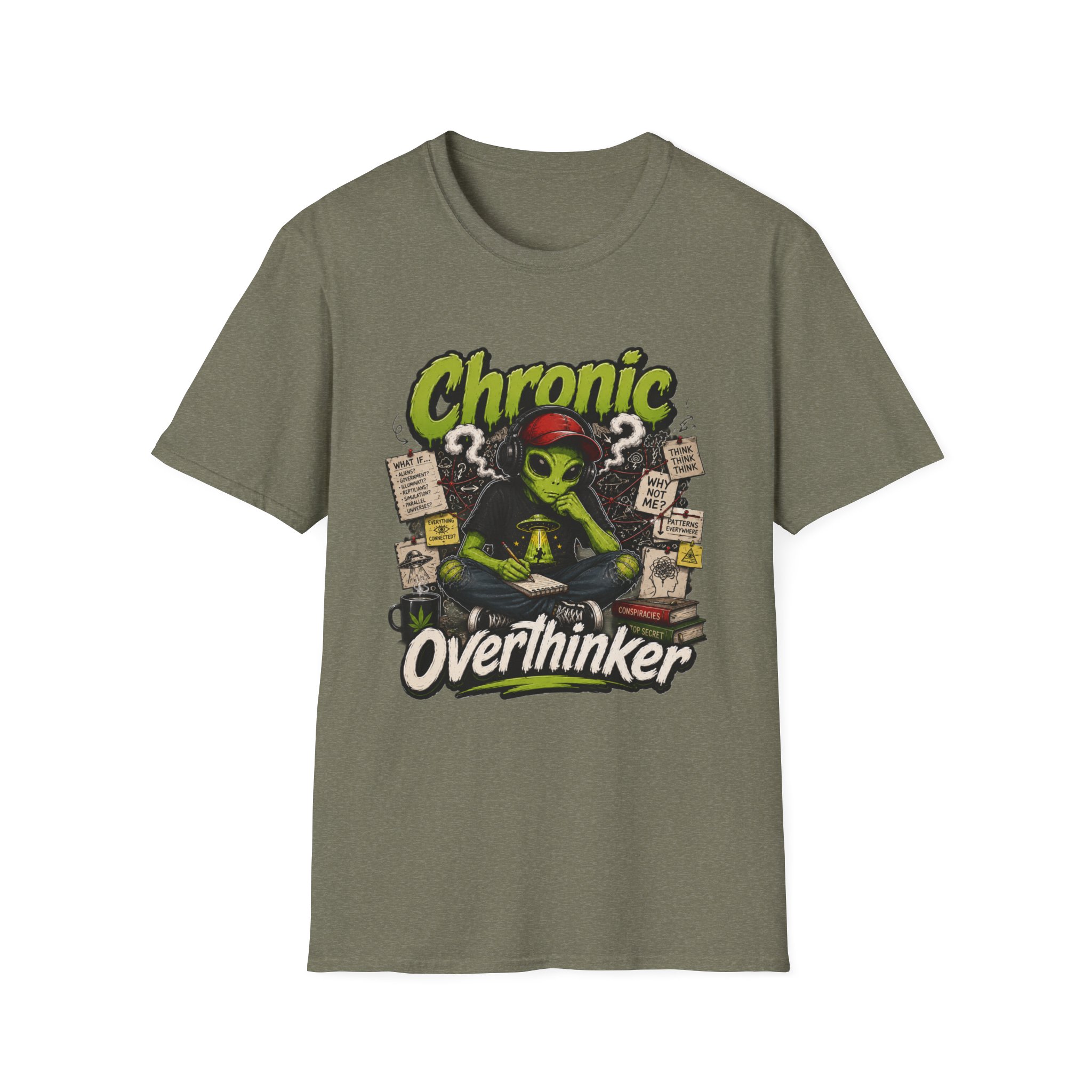 "Chronic Overthinker" Graphic Tee - Image 12