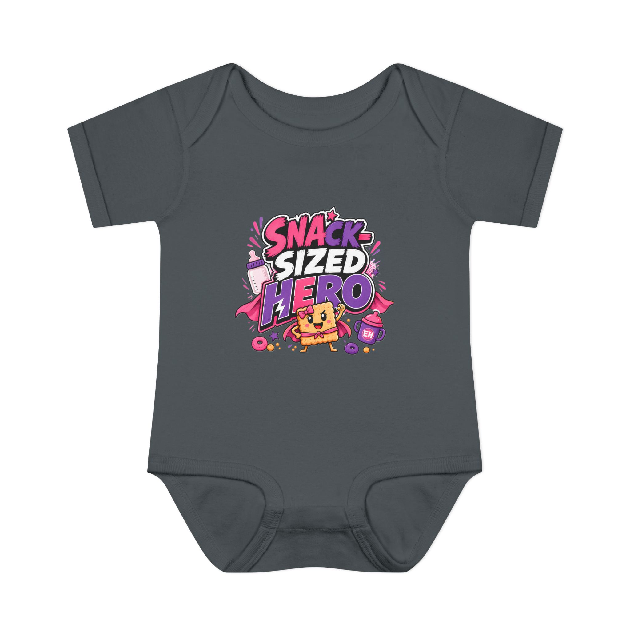 "Snack-Sized Hero" Infant Onesie - Image 11