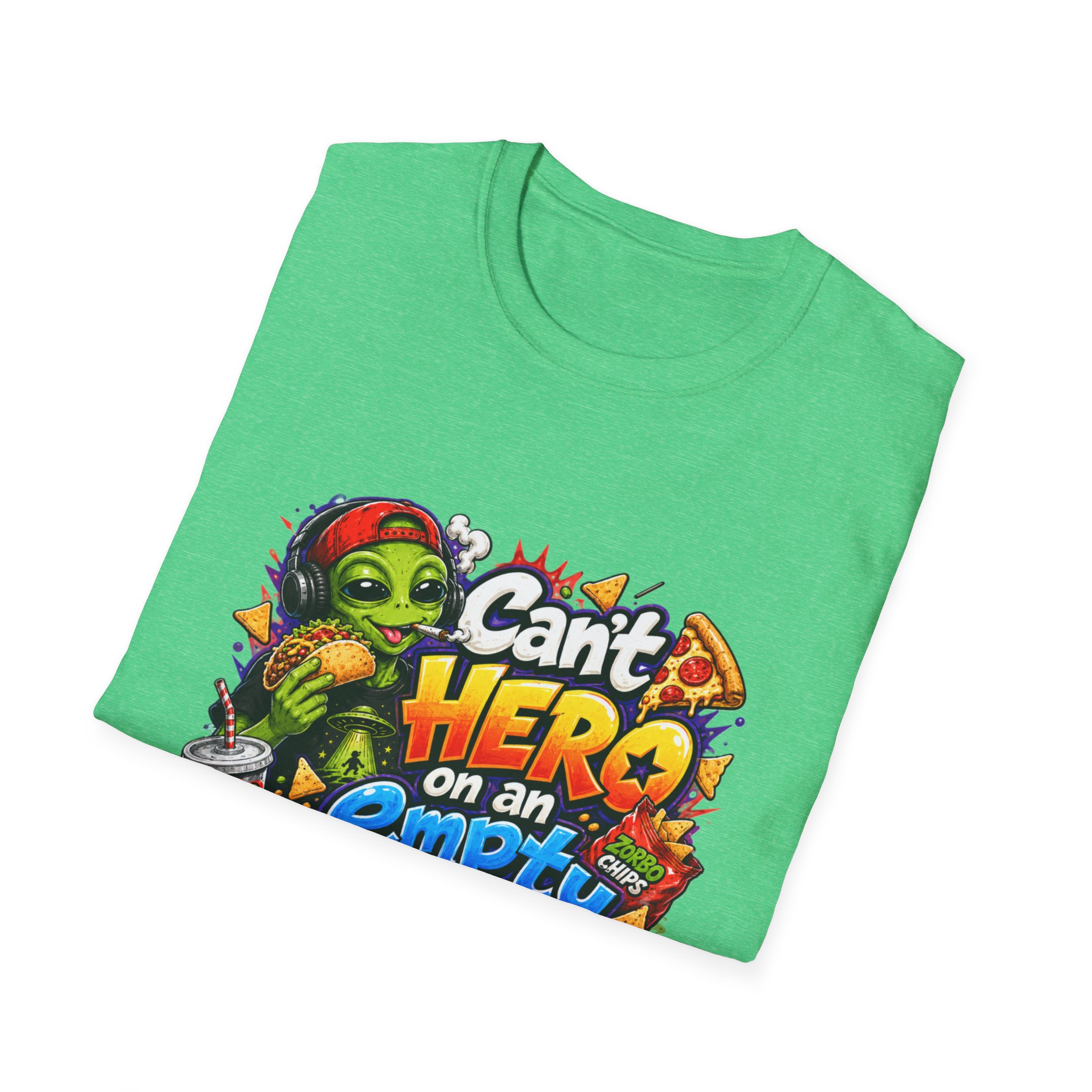 "Empty Stomach" Graphic Tee - Image 3