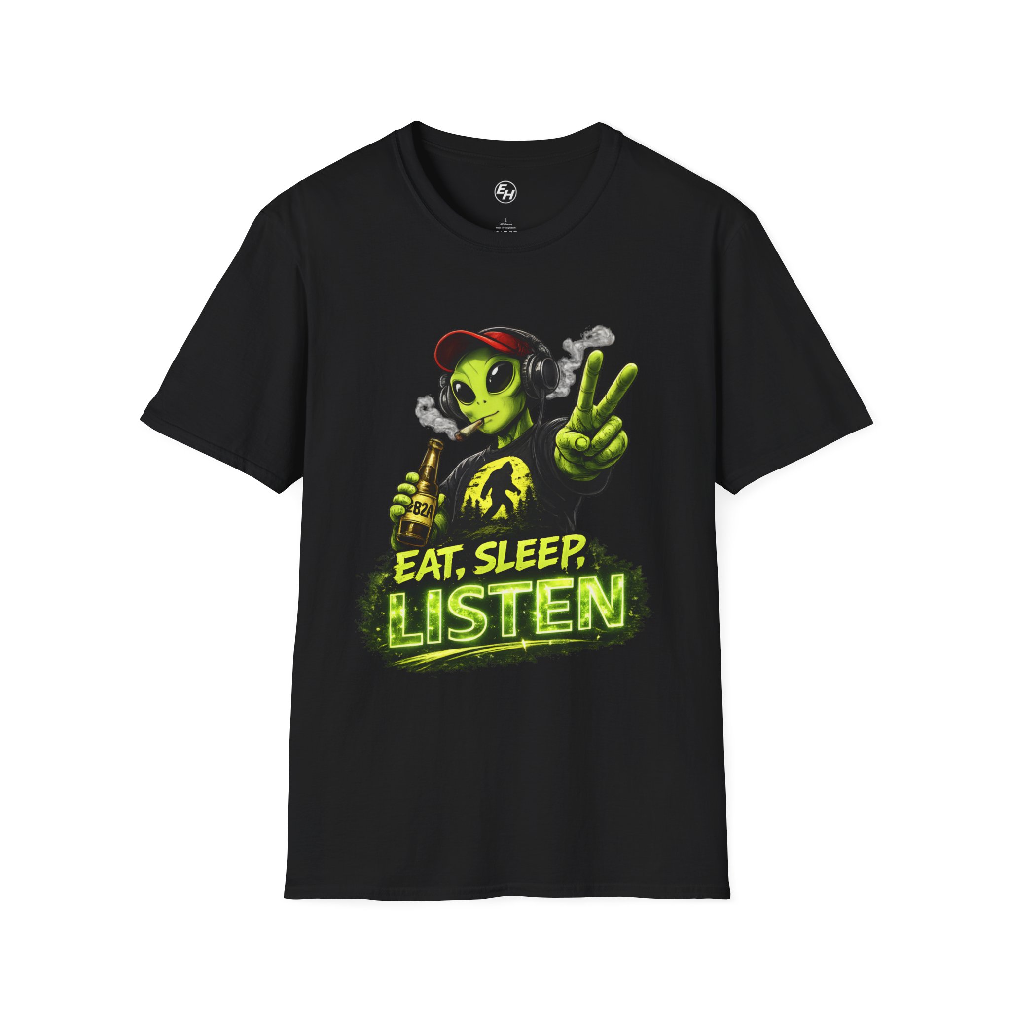 "Eat, Sleep, Listen" Graphic Tee - Image 14