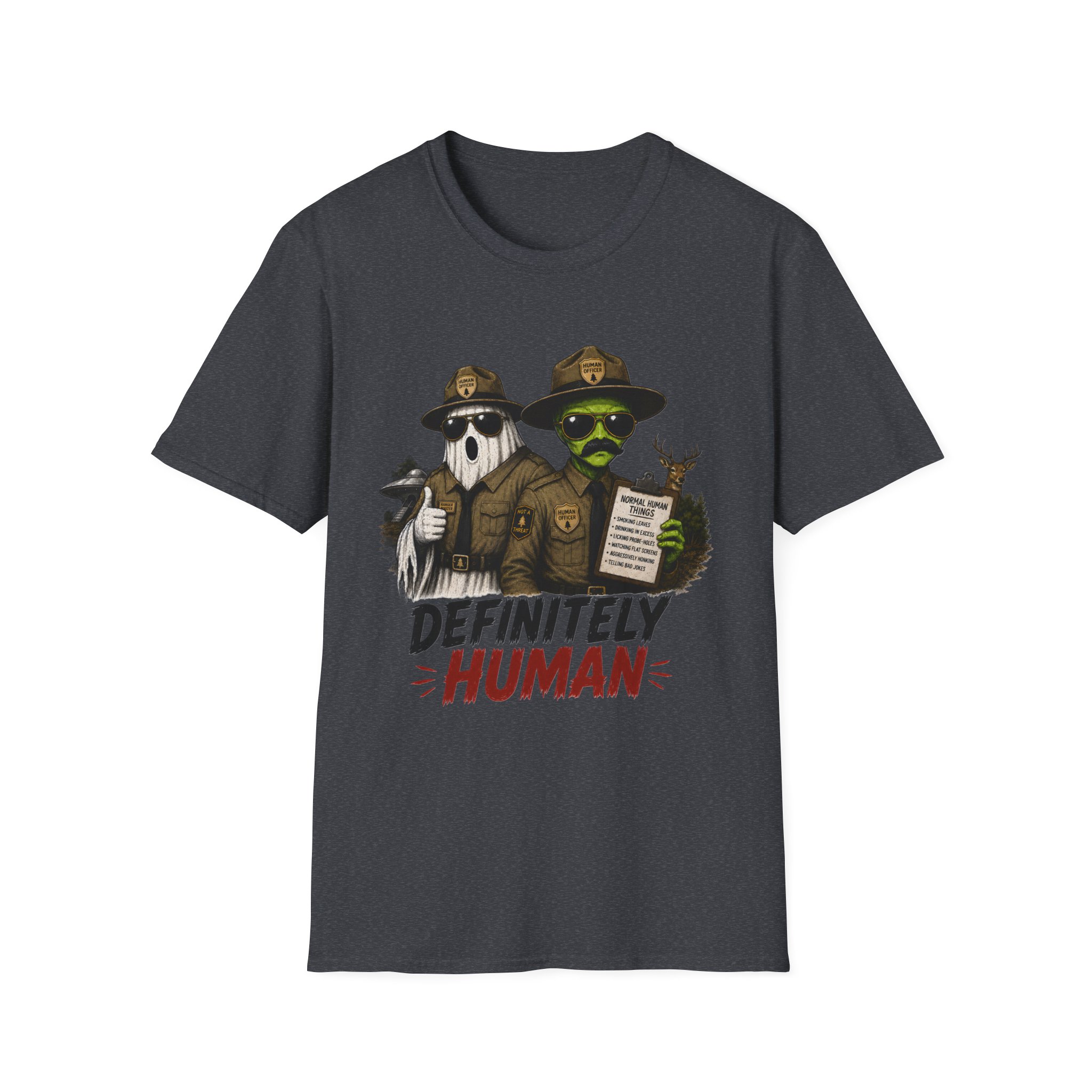 "Definitely Human" Graphic Tee - Image 17