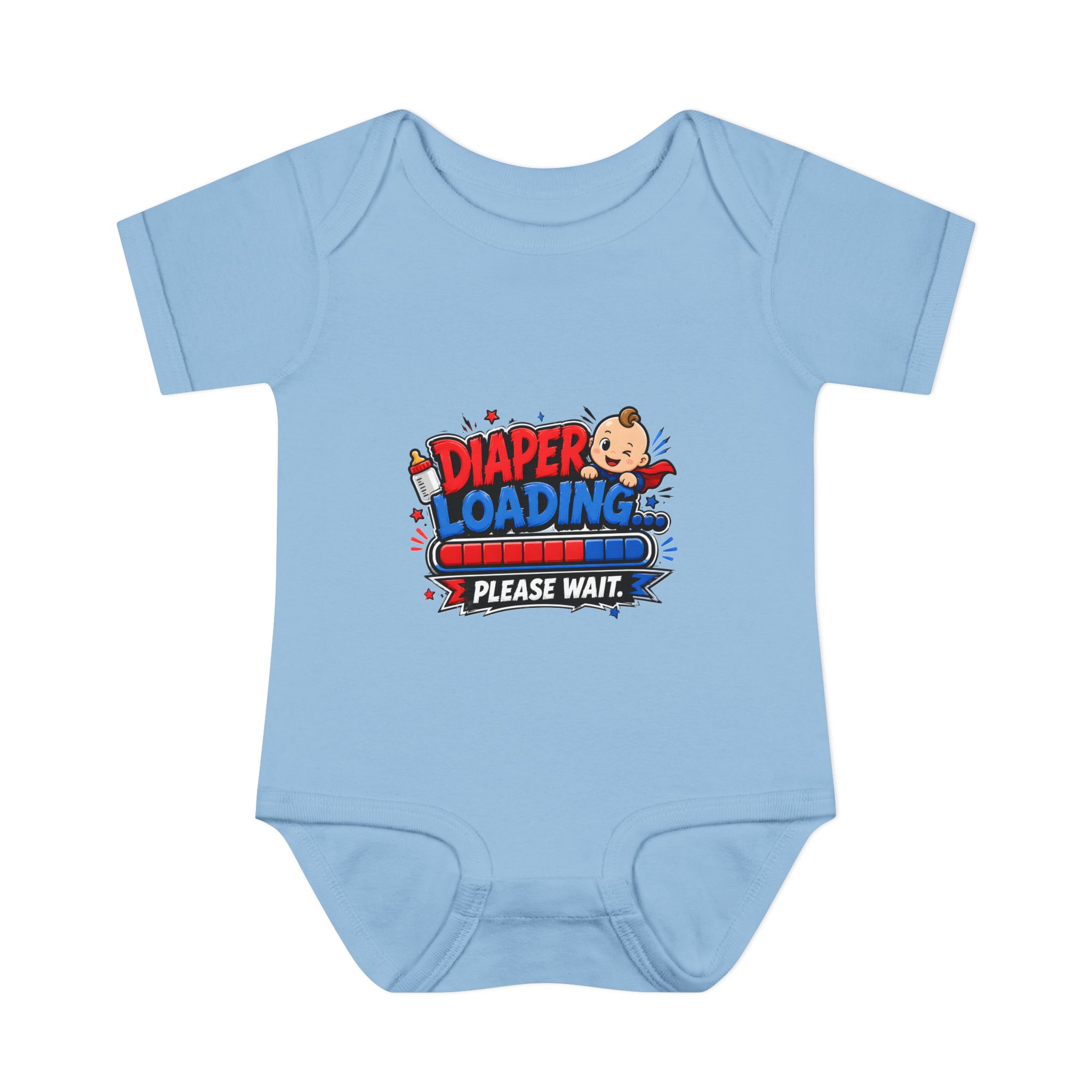 "Diaper Loading" Infant Onesie - Image 9