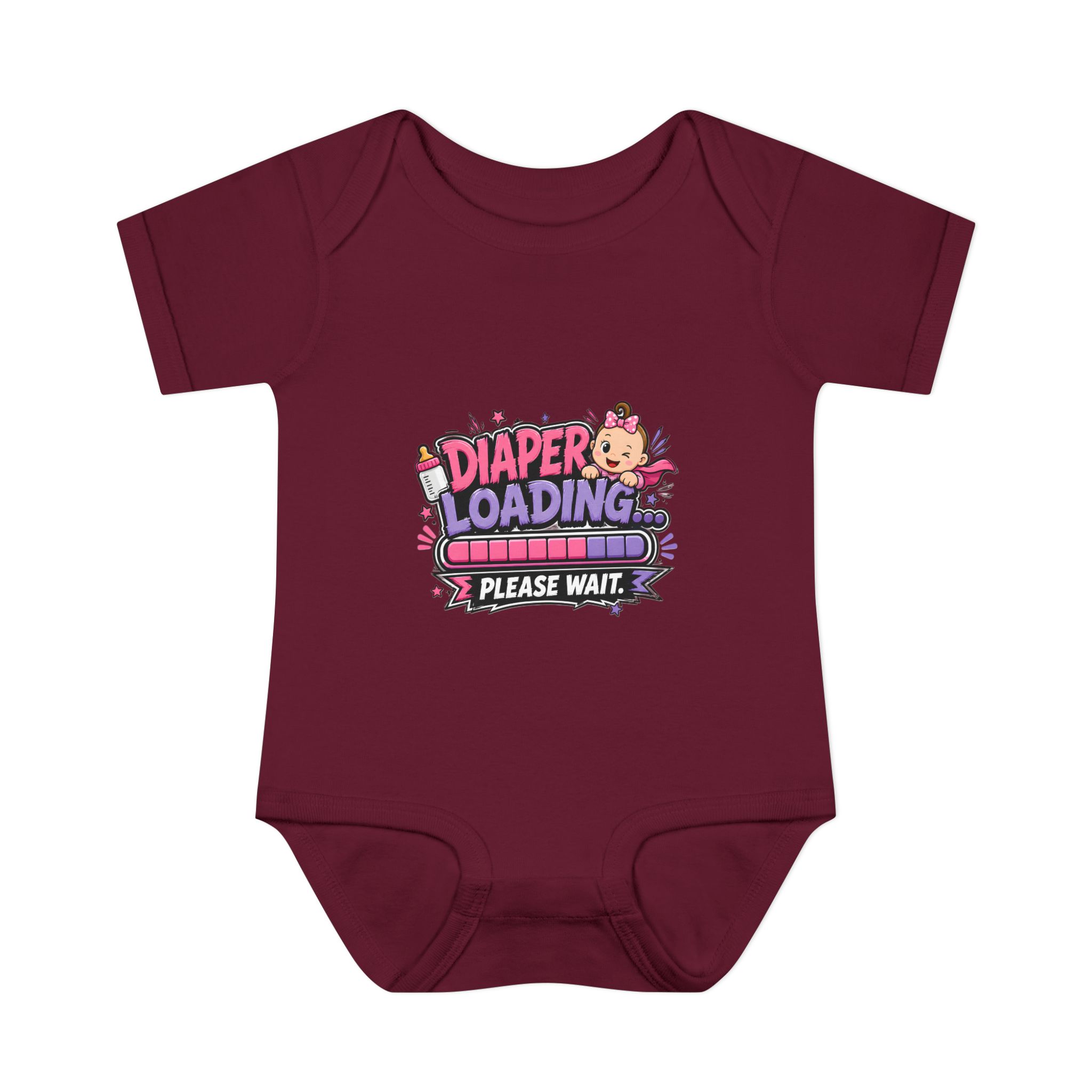 "Diaper Loading" Infant Onesie - Image 18