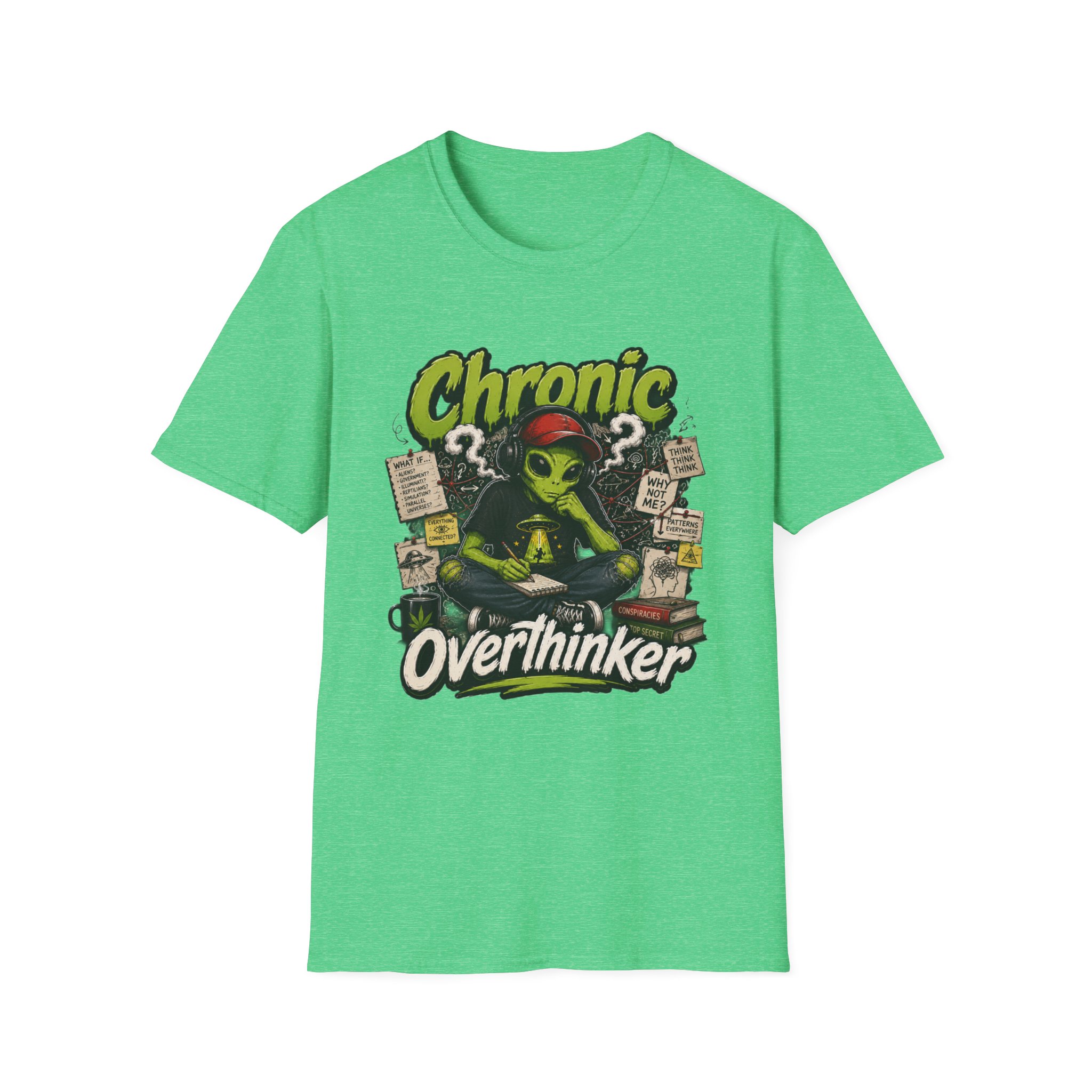 "Chronic Overthinker" Graphic Tee - Image 2