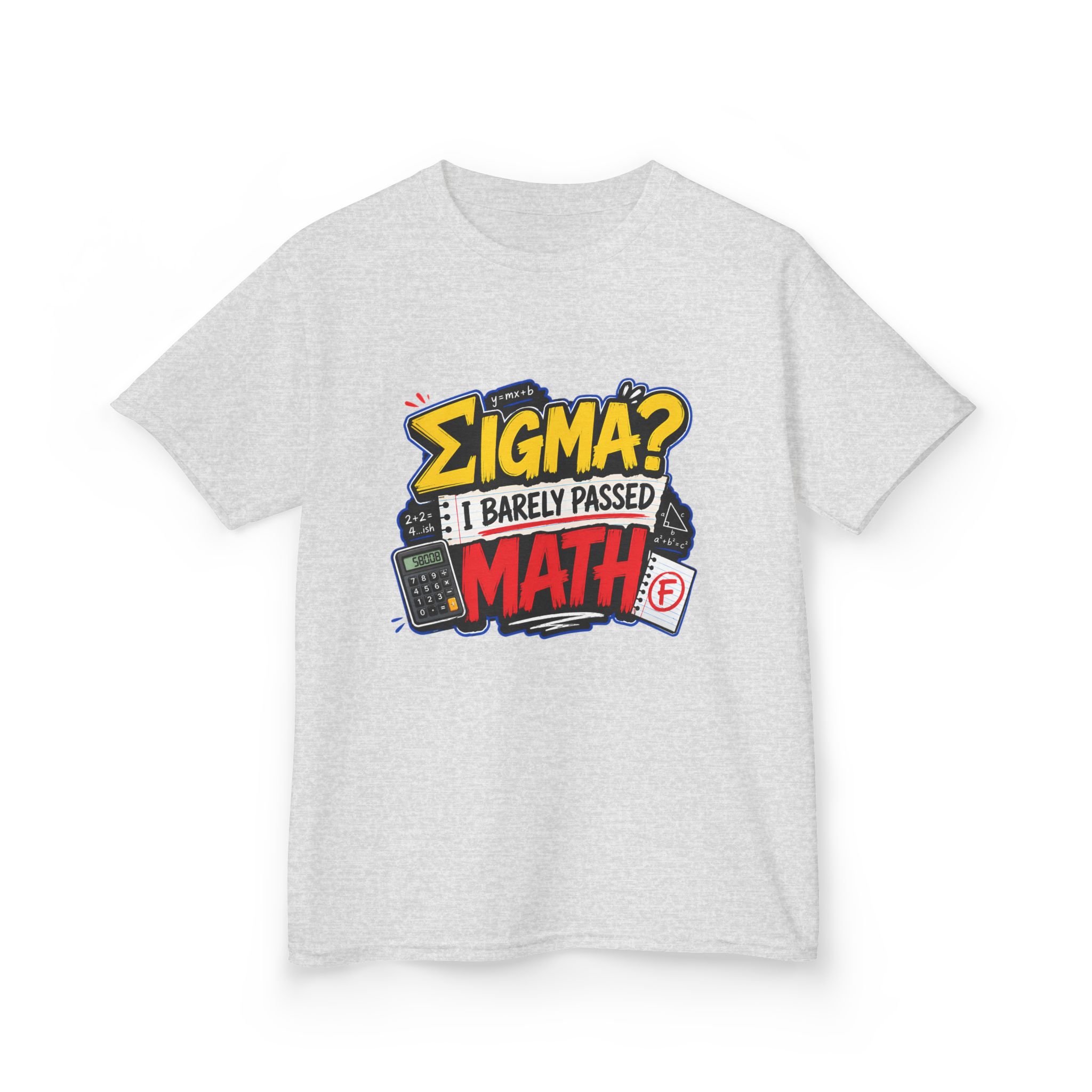 "Sigma?" Kids Tee - Image 4