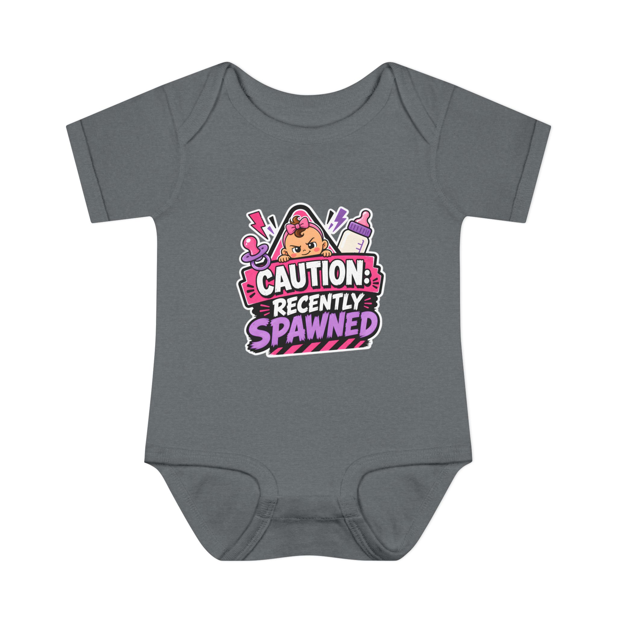 "Recently Spawned" Infant Onesie - Image 6