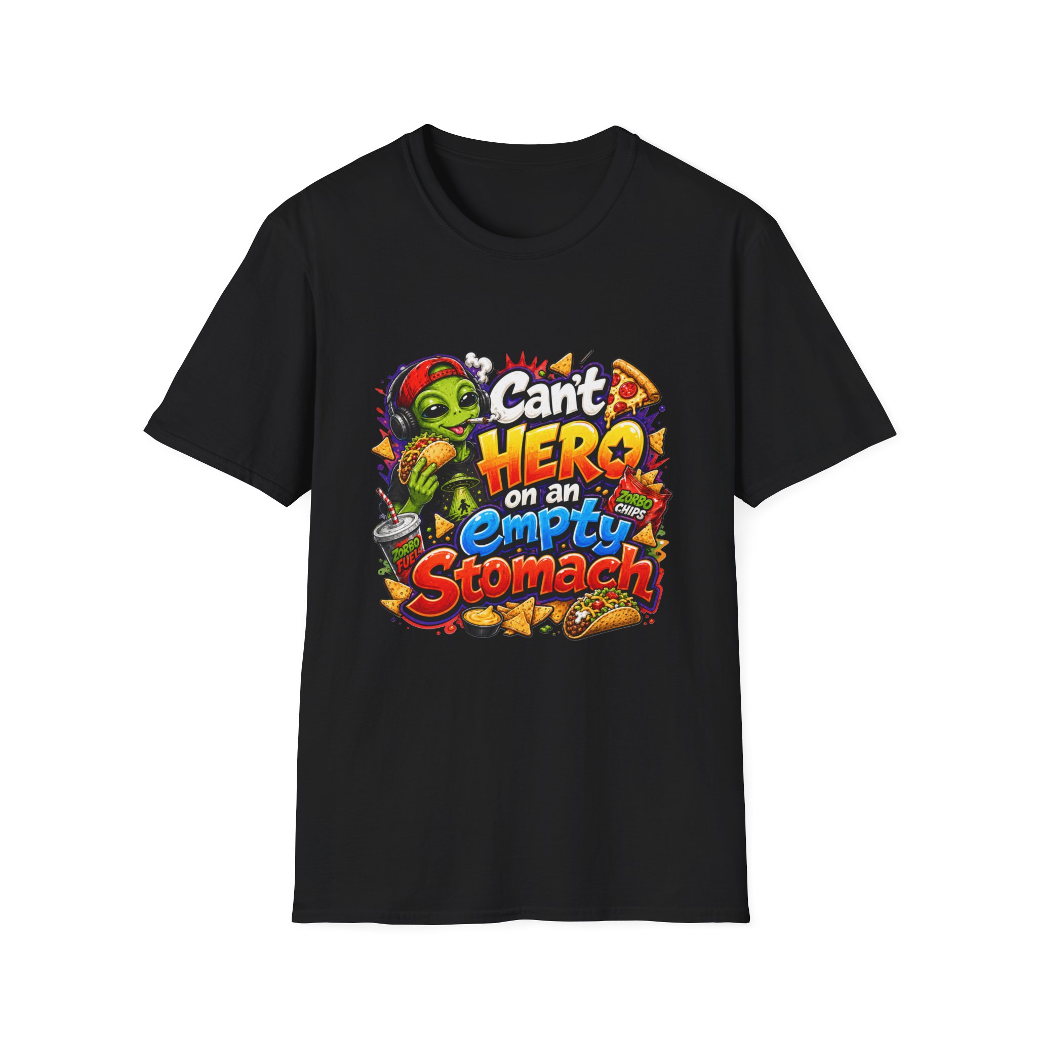 "Empty Stomach" Graphic Tee - Image 18