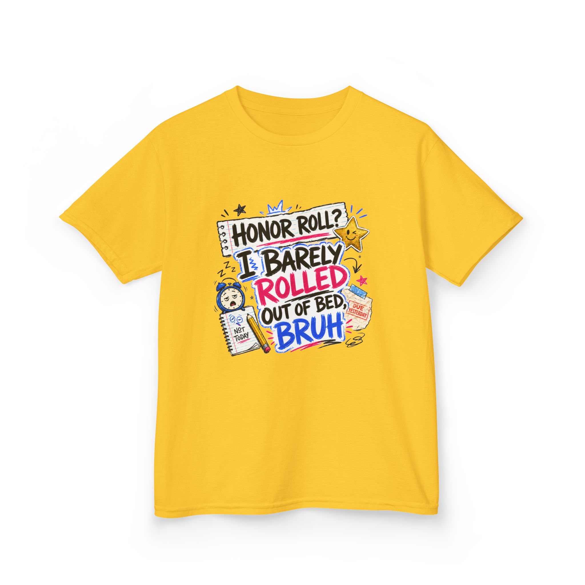 "Honor Roll?" Kids Tee - Image 7