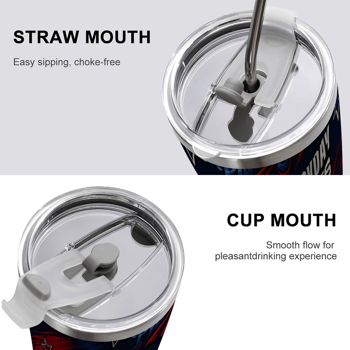 Everyday! 20oz Tumbler with Lid and Straw - Image 6