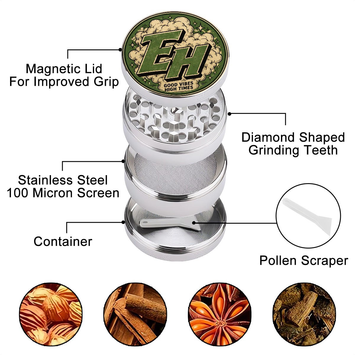EH 420 Herb Grinder - Image 5