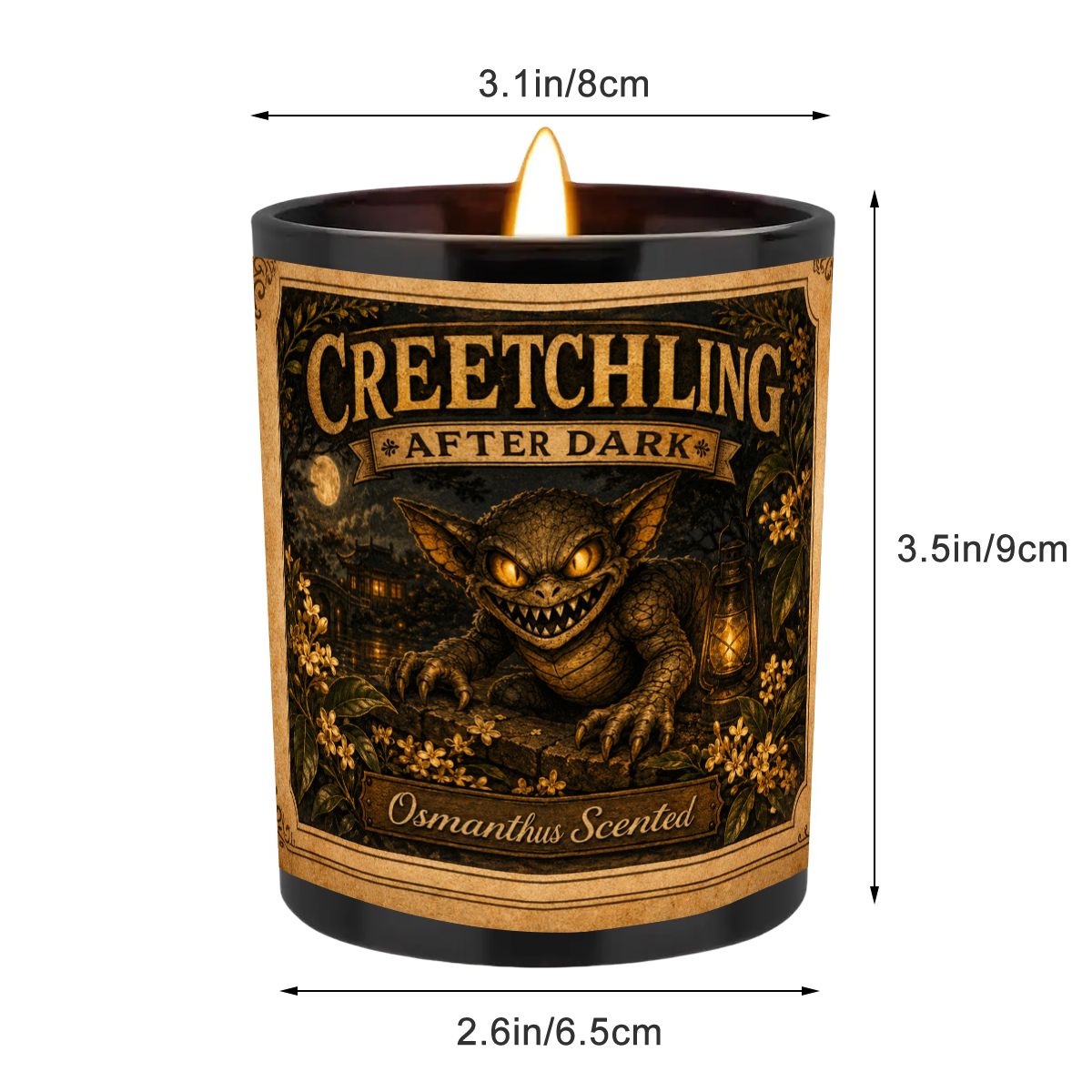 Creetchling After Dark Scented Candle (6oz) - Image 2