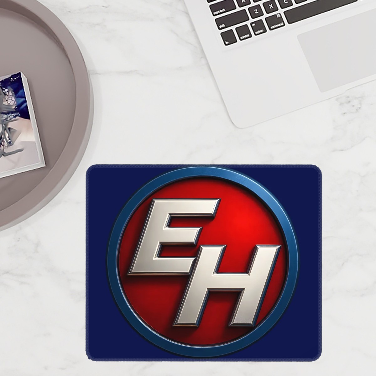 EH Logo Mouse Pad with NonSlip Base - Image 3