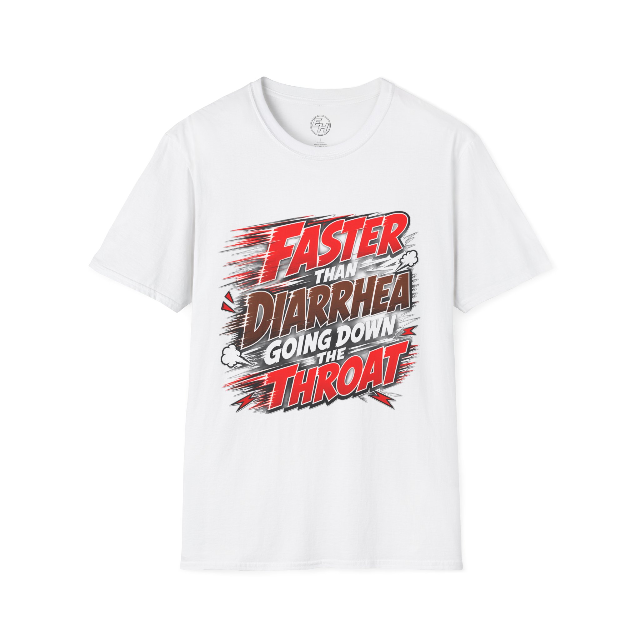 "Faster Than Diarrhea" Graphic Tee - Image 6