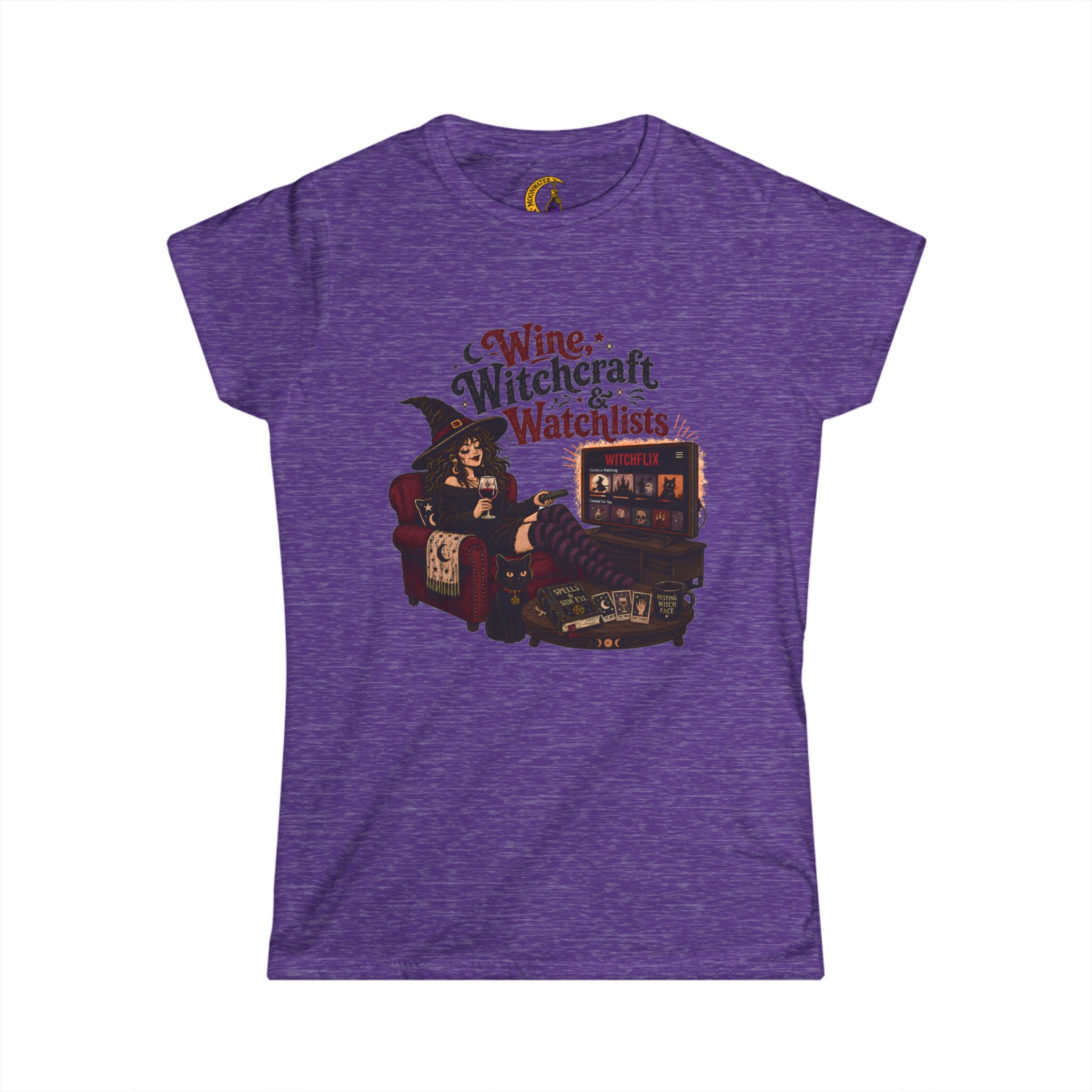 "Wine, Witchcraft, Watchlists" Women’s Tee - Image 9