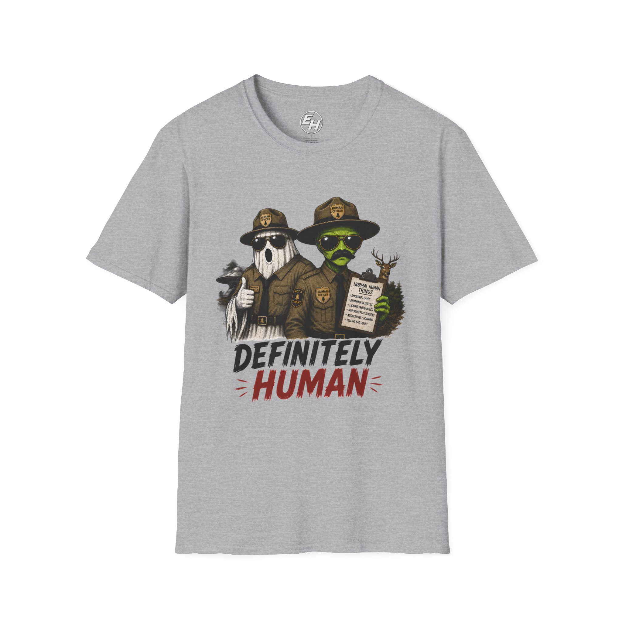 "Definitely Human" Graphic Tee - Image 21