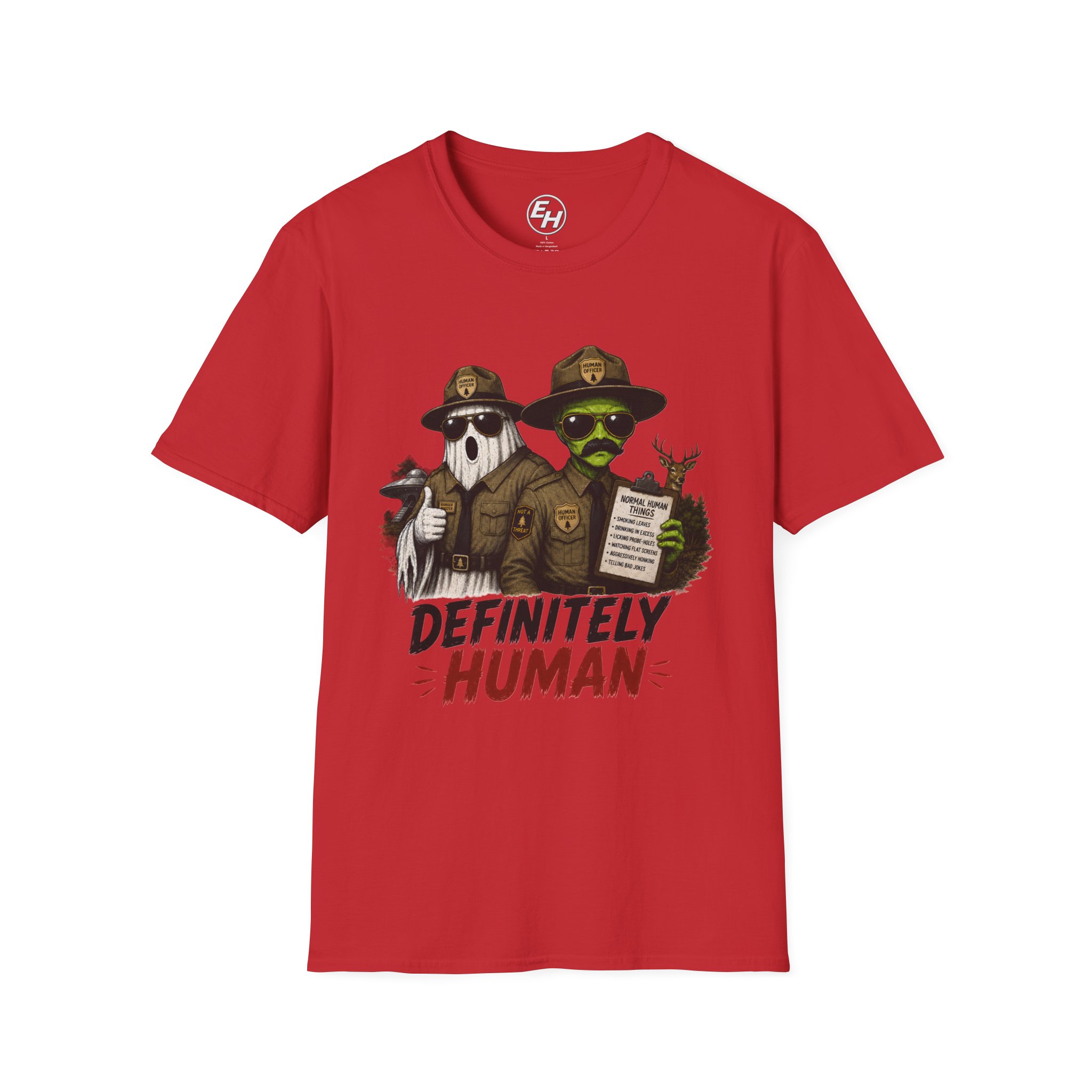 "Definitely Human" Graphic Tee - Image 15