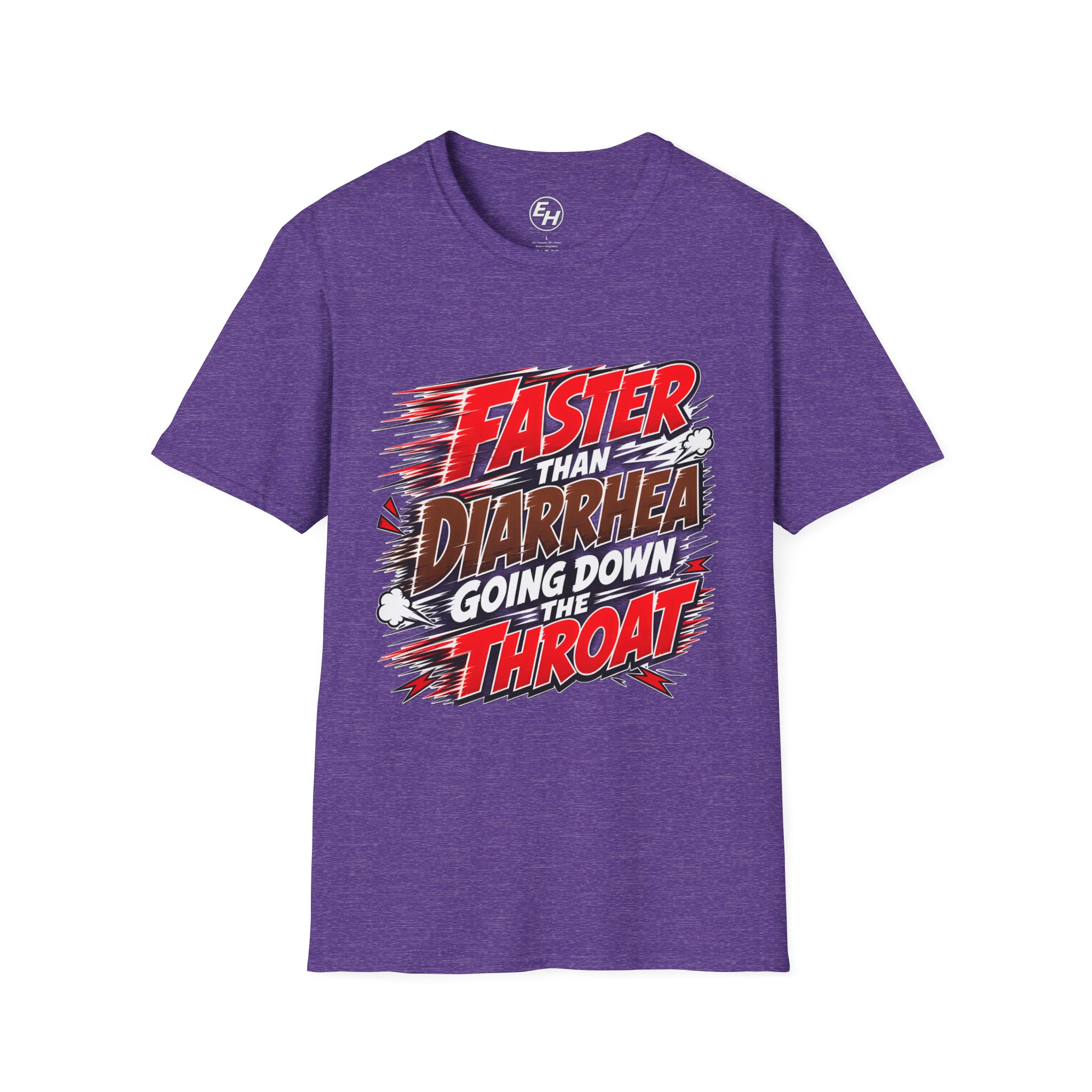 "Faster Than Diarrhea" Graphic Tee - Image 15