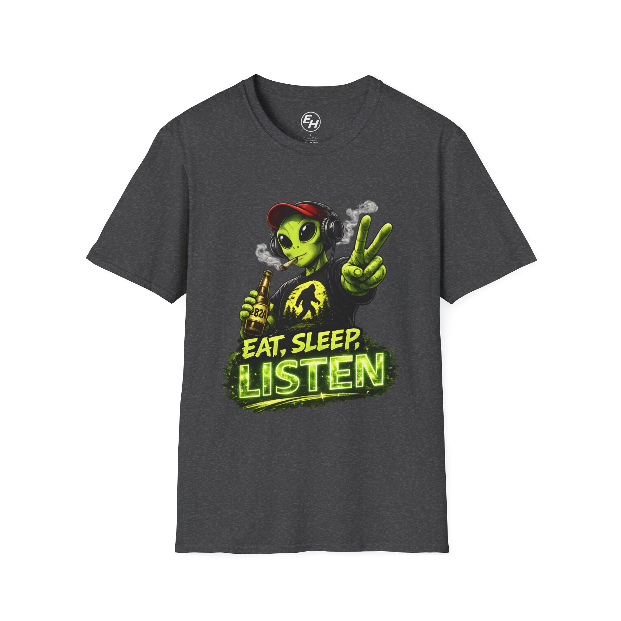 "Eat, Sleep, Listen" Graphic Tee - Image 7