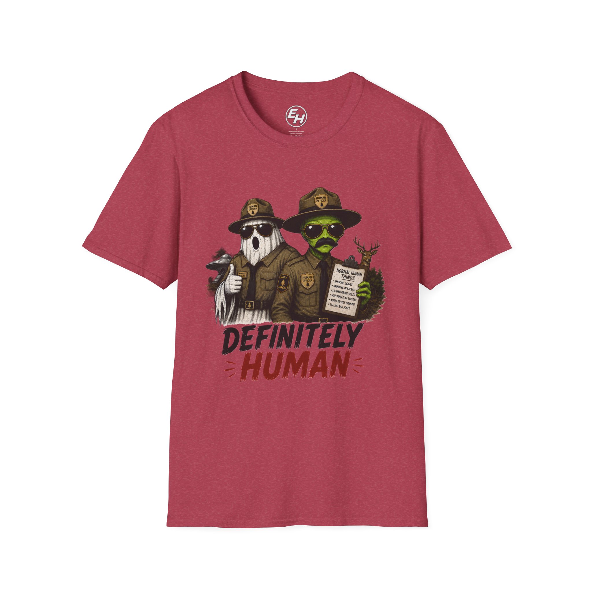 "Definitely Human" Graphic Tee - Image 17