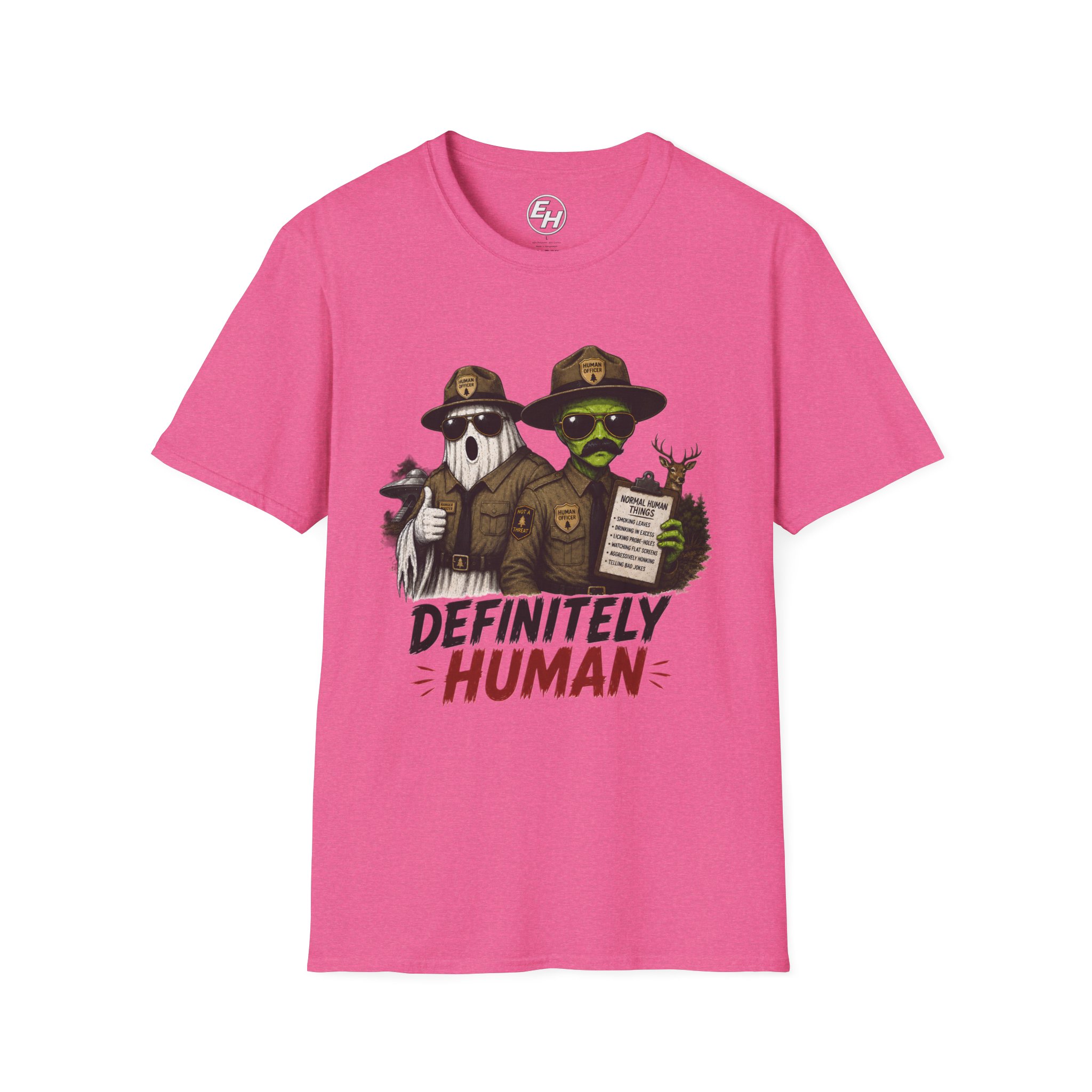 "Definitely Human" Graphic Tee - Image 29