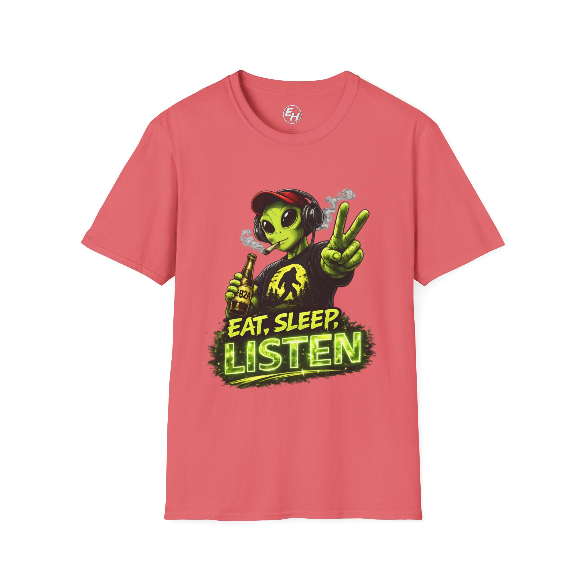 "Eat, Sleep, Listen" Graphic Tee - Image 13