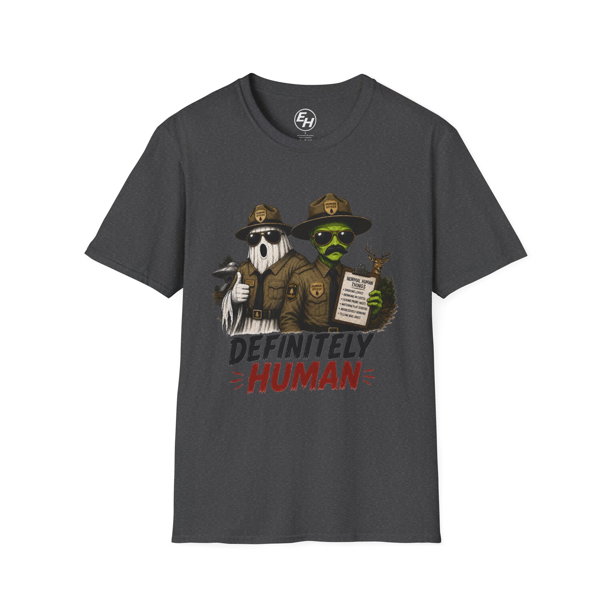 "Definitely Human" Graphic Tee - Image 19