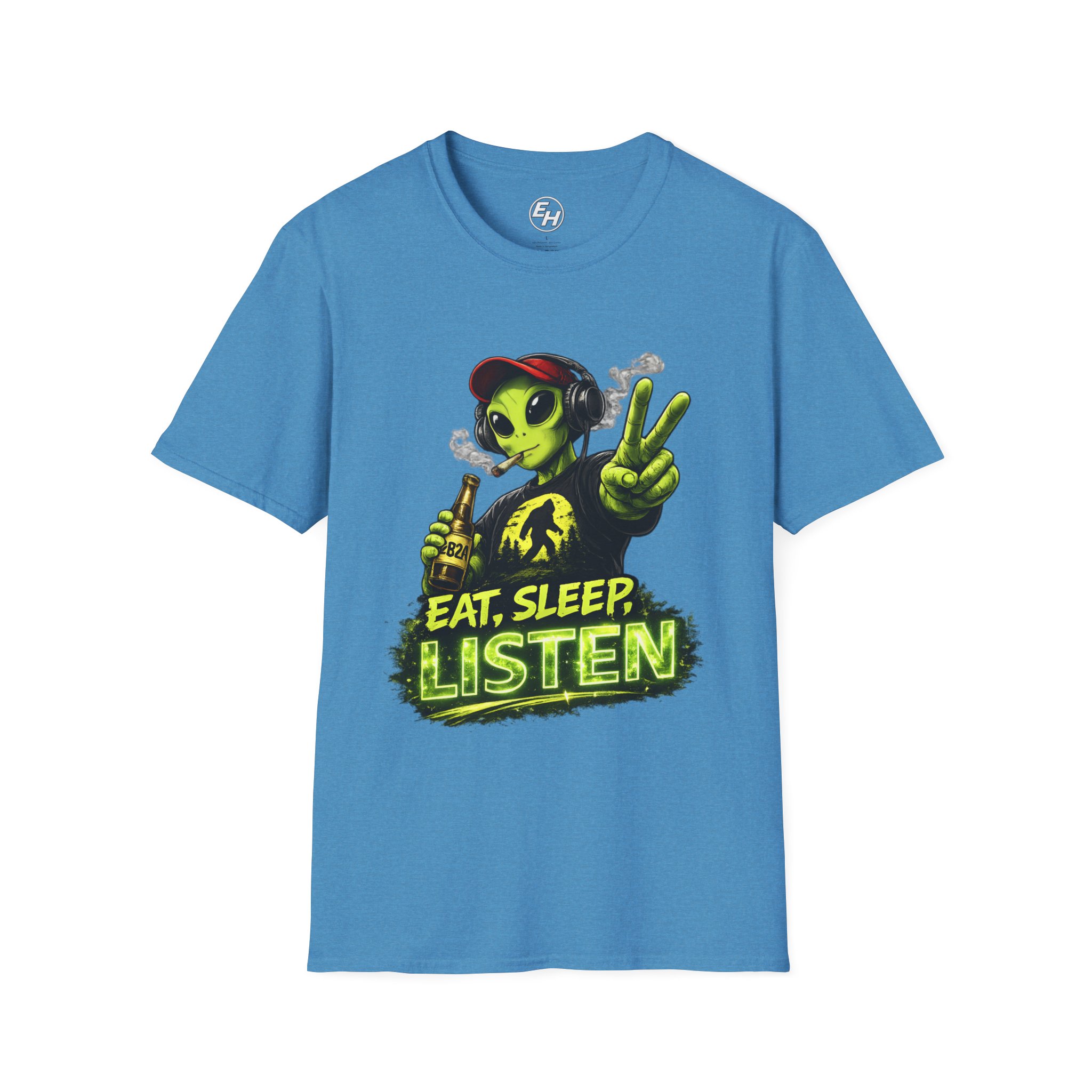 "Eat, Sleep, Listen" Graphic Tee - Image 10