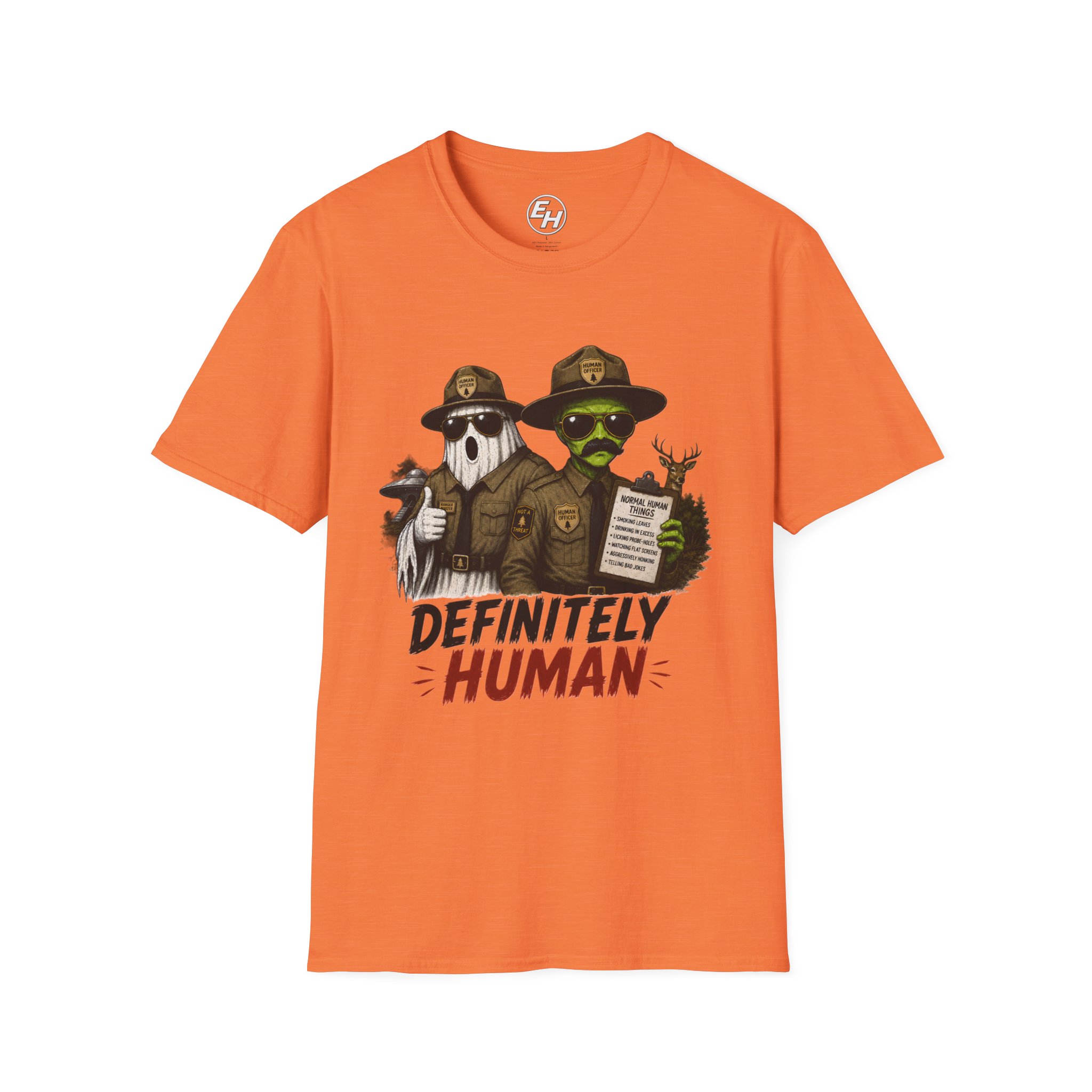 "Definitely Human" Graphic Tee - Image 31