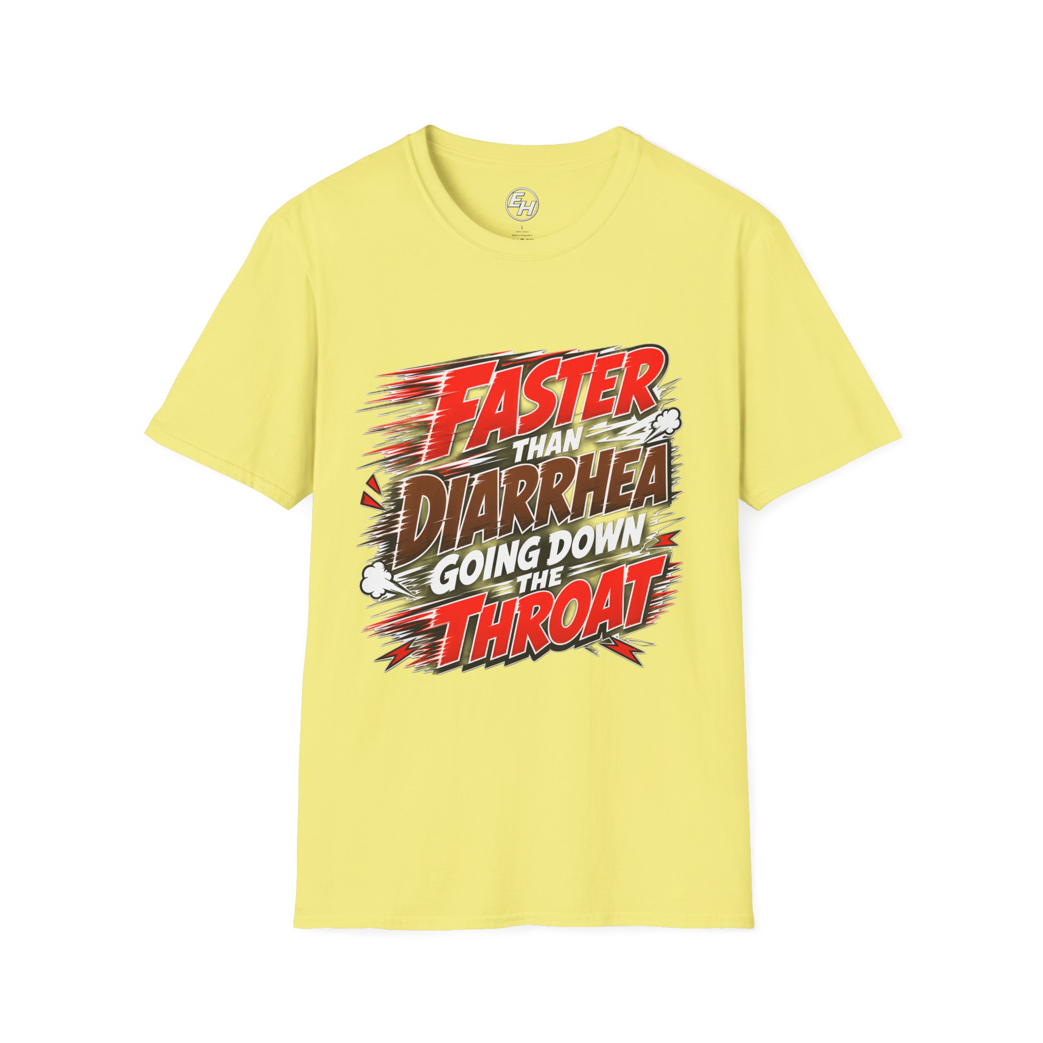 "Faster Than Diarrhea" Graphic Tee - Image 5