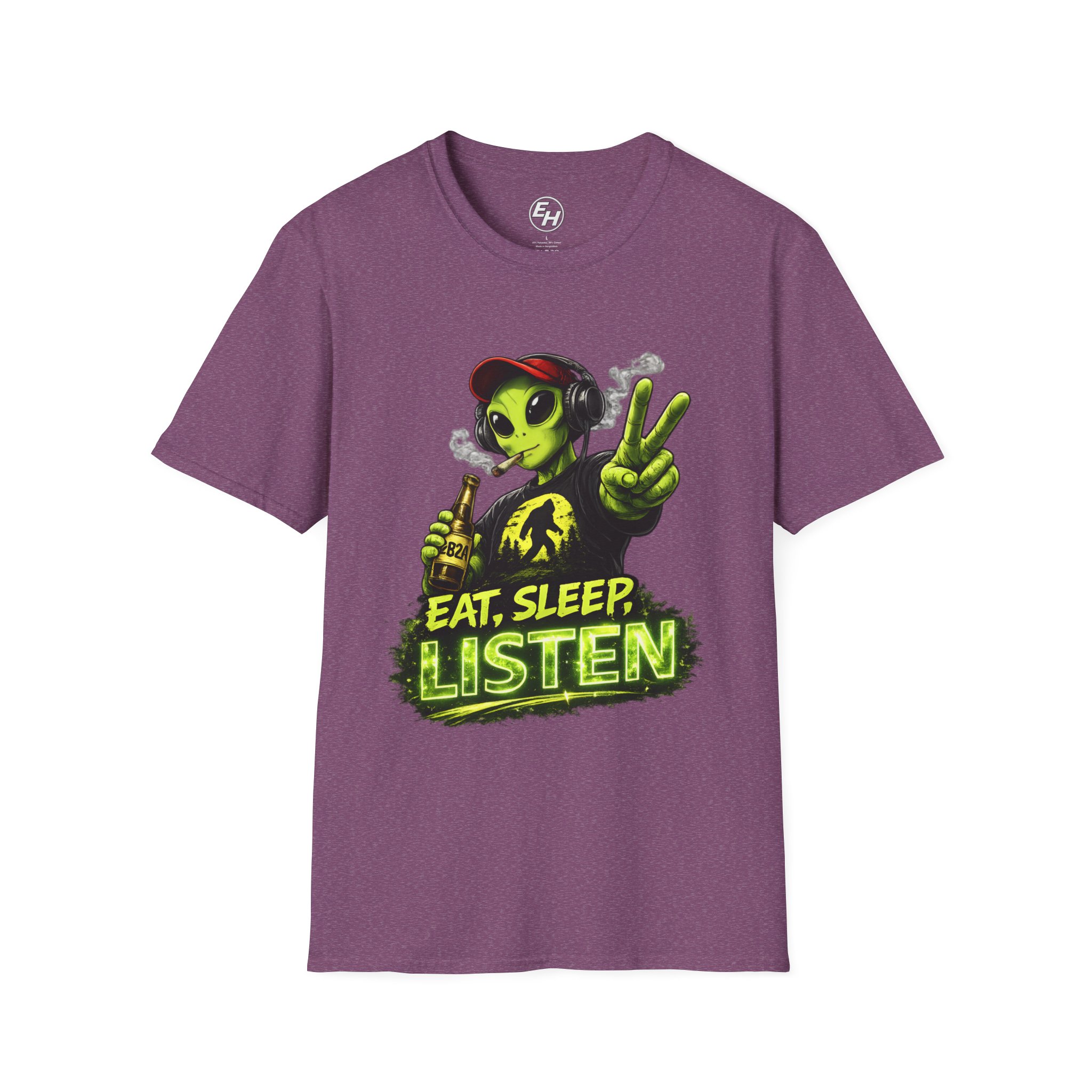 "Eat, Sleep, Listen" Graphic Tee - Image 18