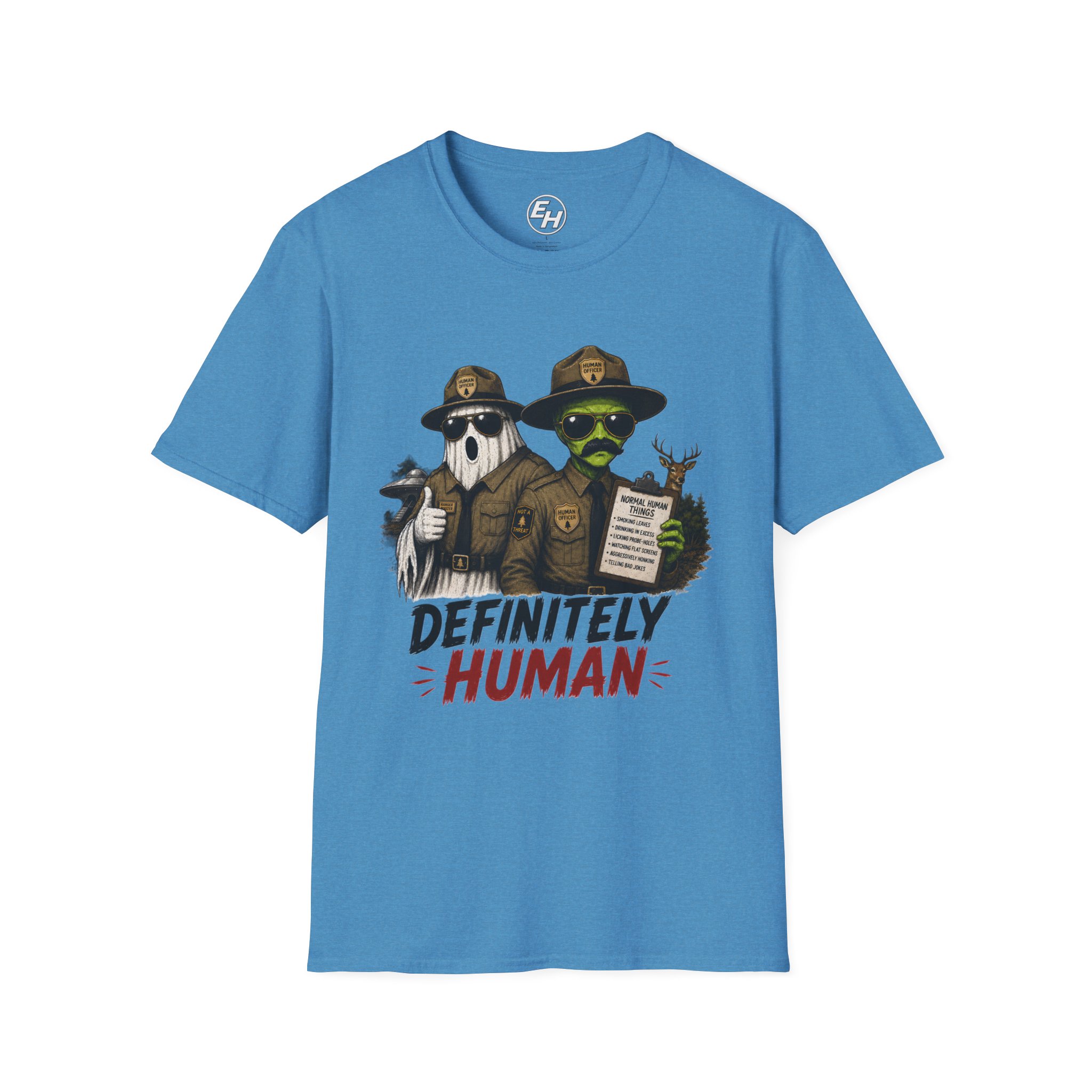 "Definitely Human" Graphic Tee - Image 27
