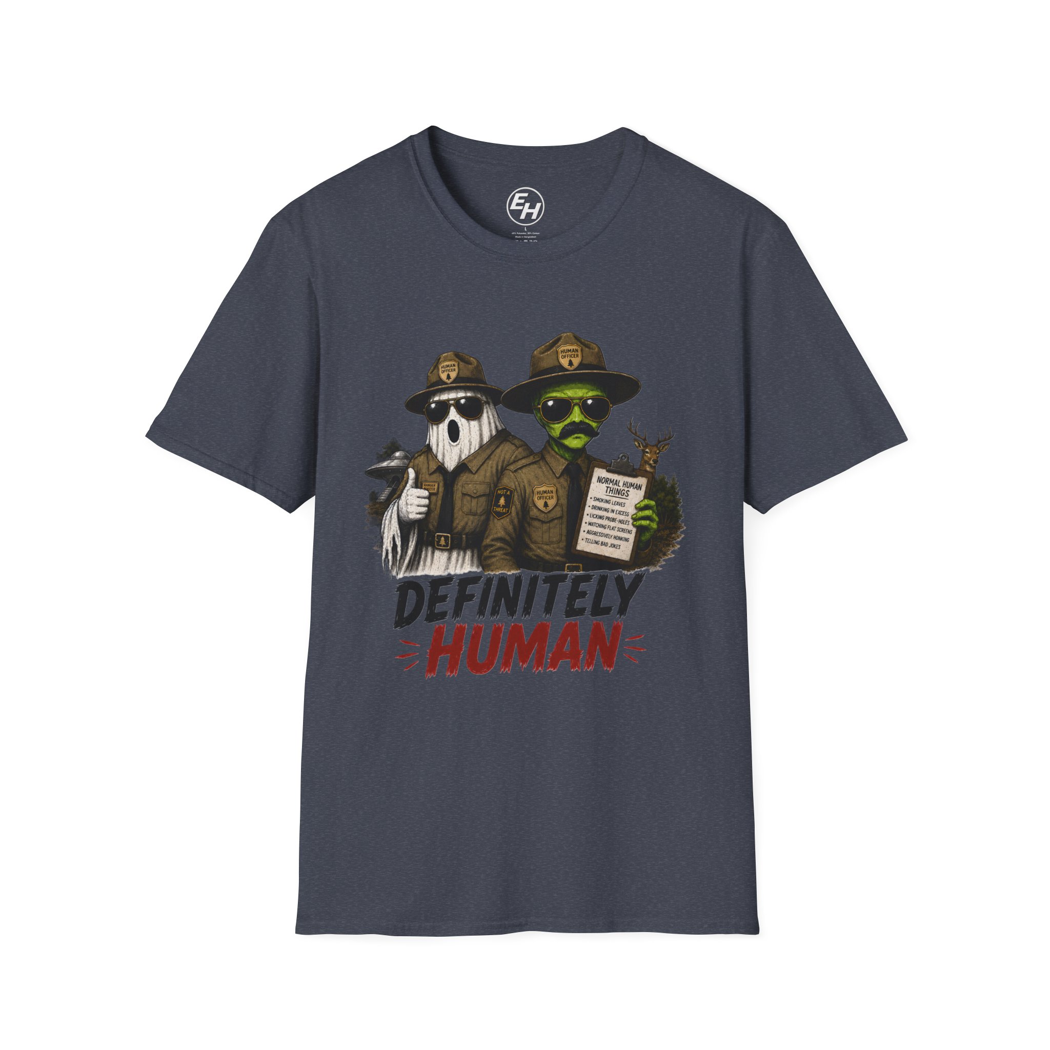 "Definitely Human" Graphic Tee - Image 13