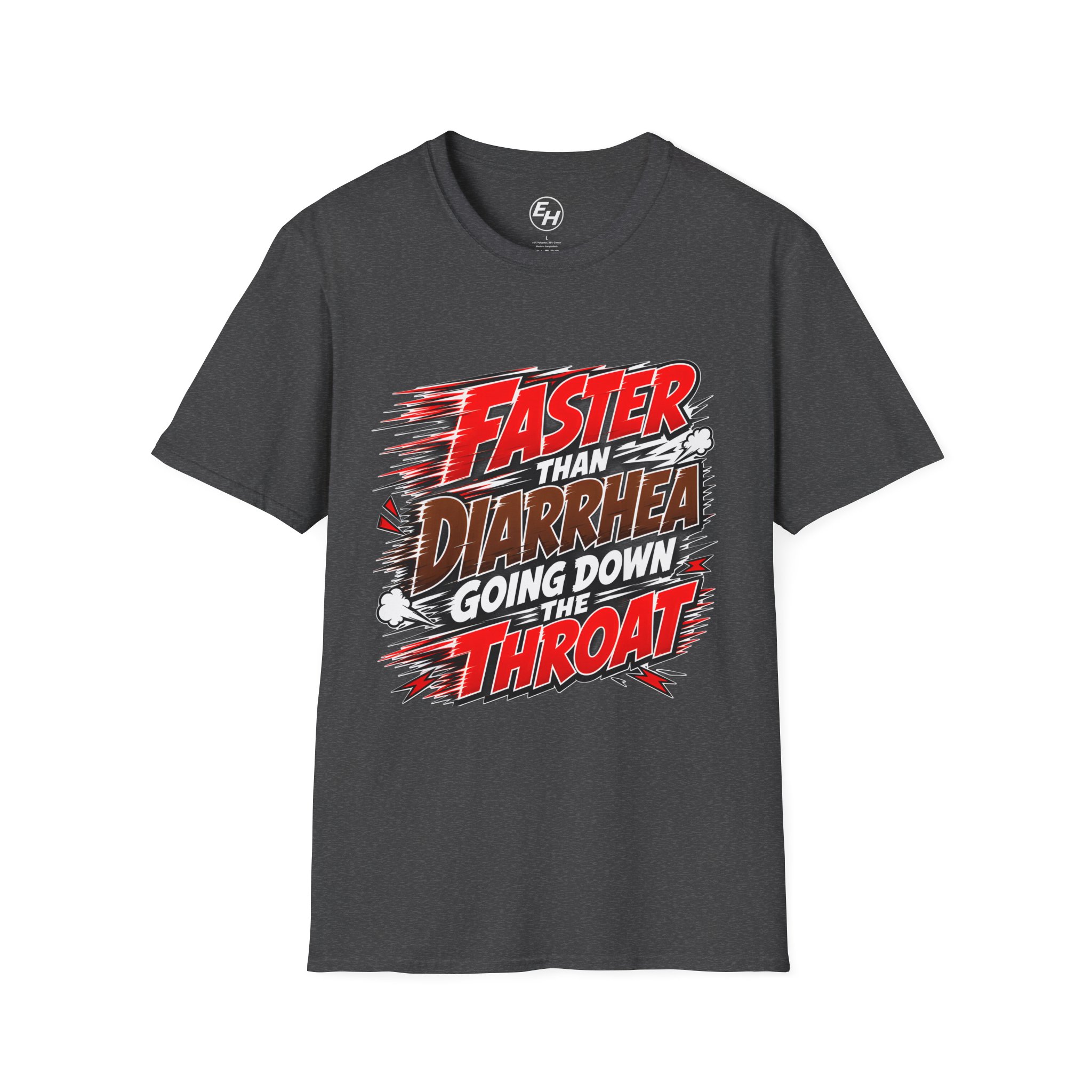 "Faster Than Diarrhea" Graphic Tee - Image 8