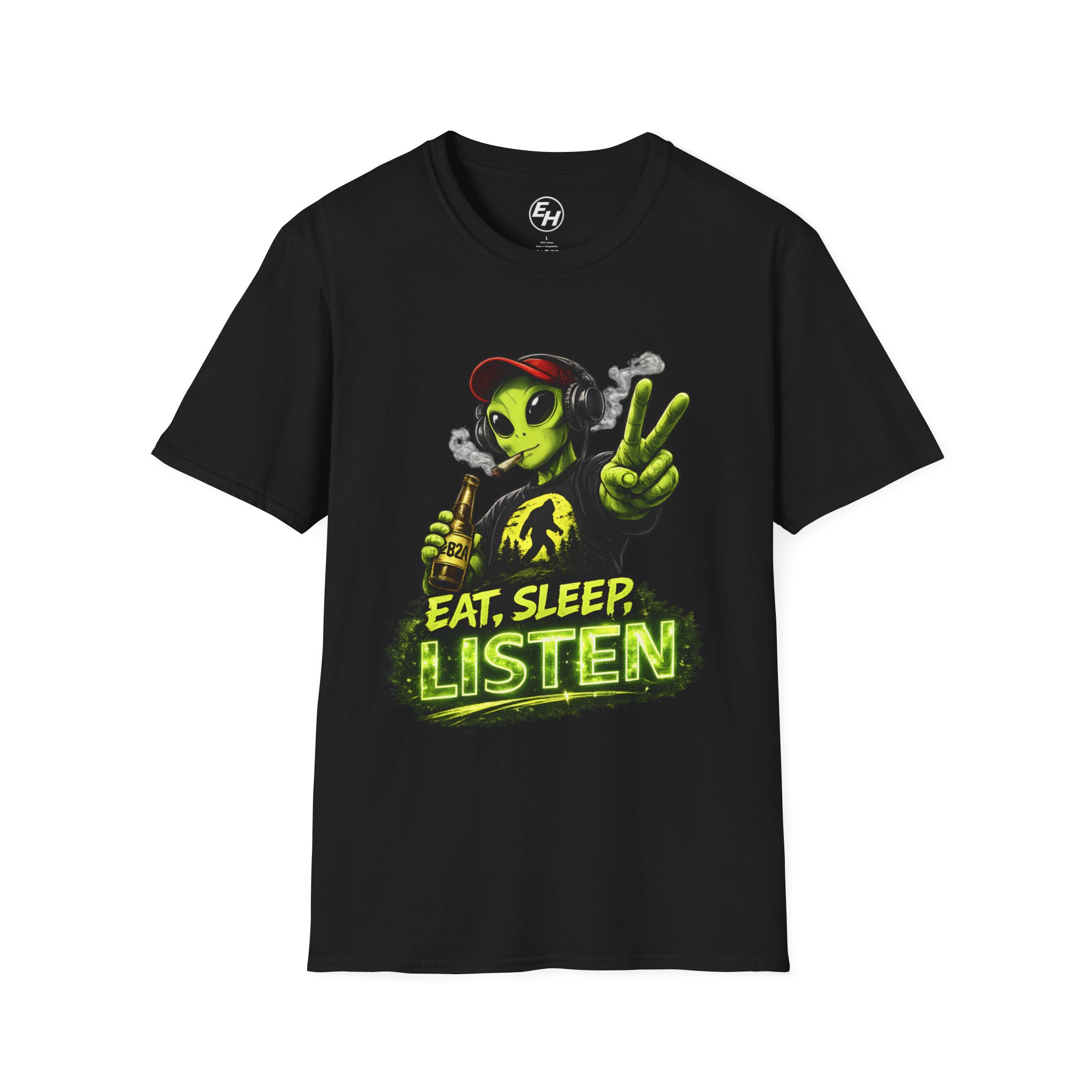 "Eat, Sleep, Listen" Graphic Tee - Image 14