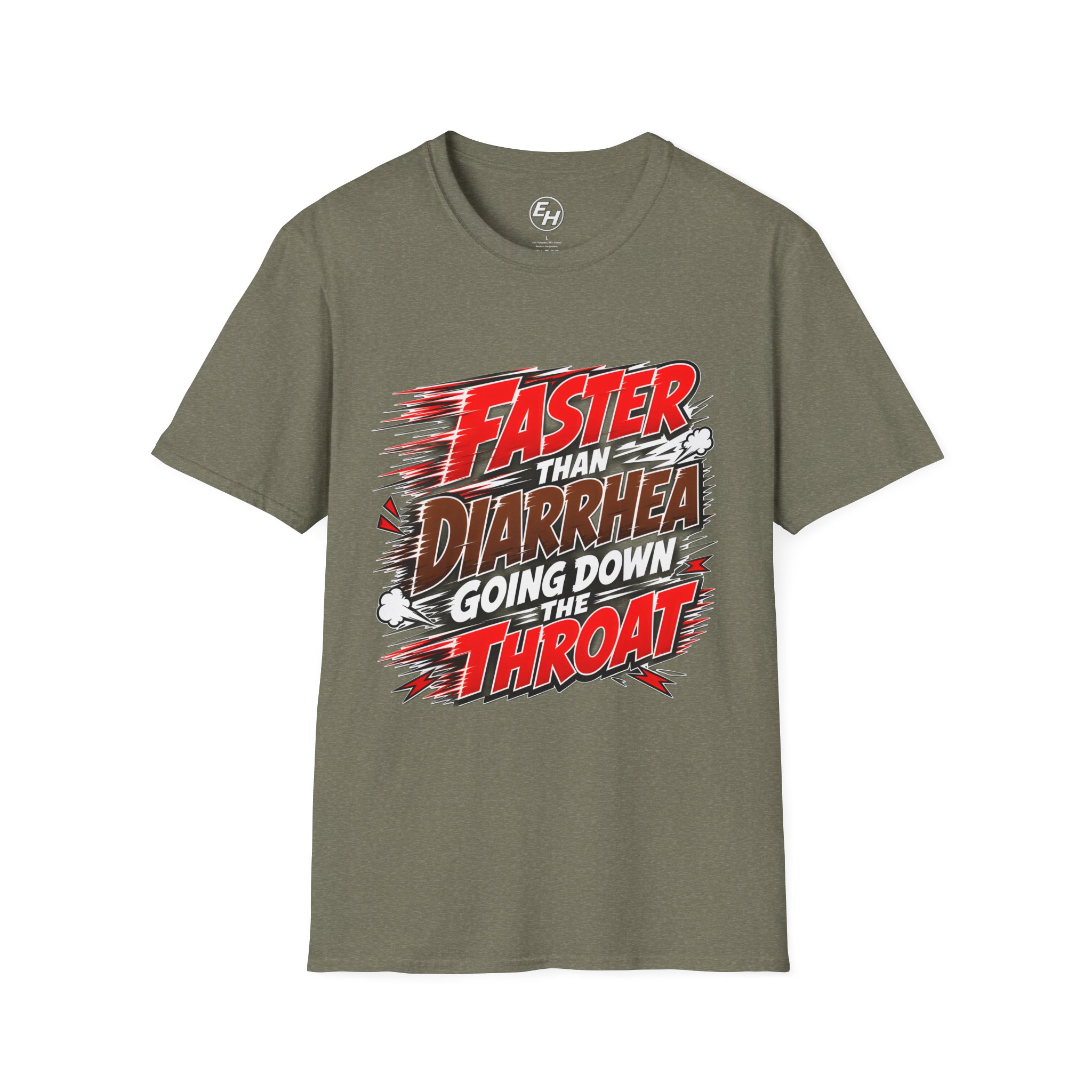 "Faster Than Diarrhea" Graphic Tee - Image 9
