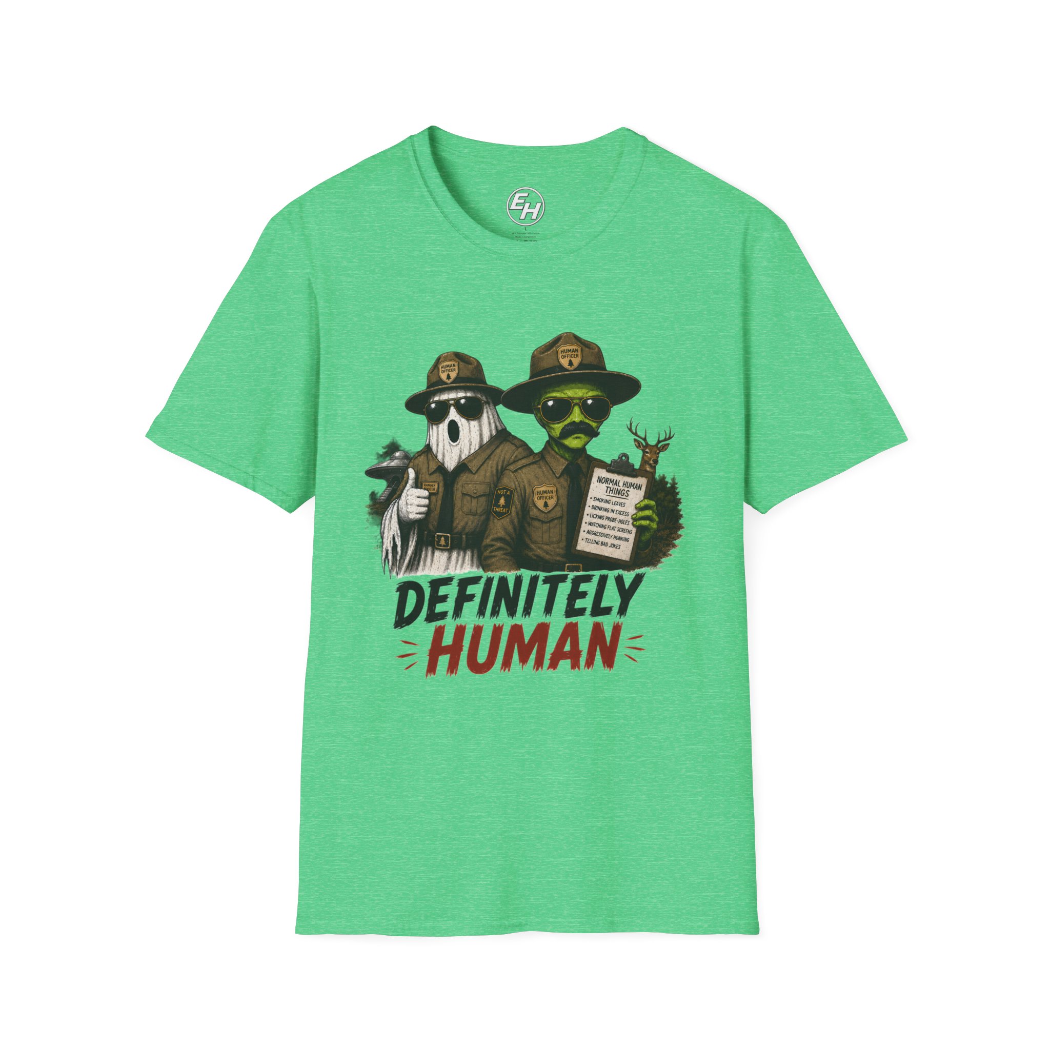 "Definitely Human" Graphic Tee - Image 25