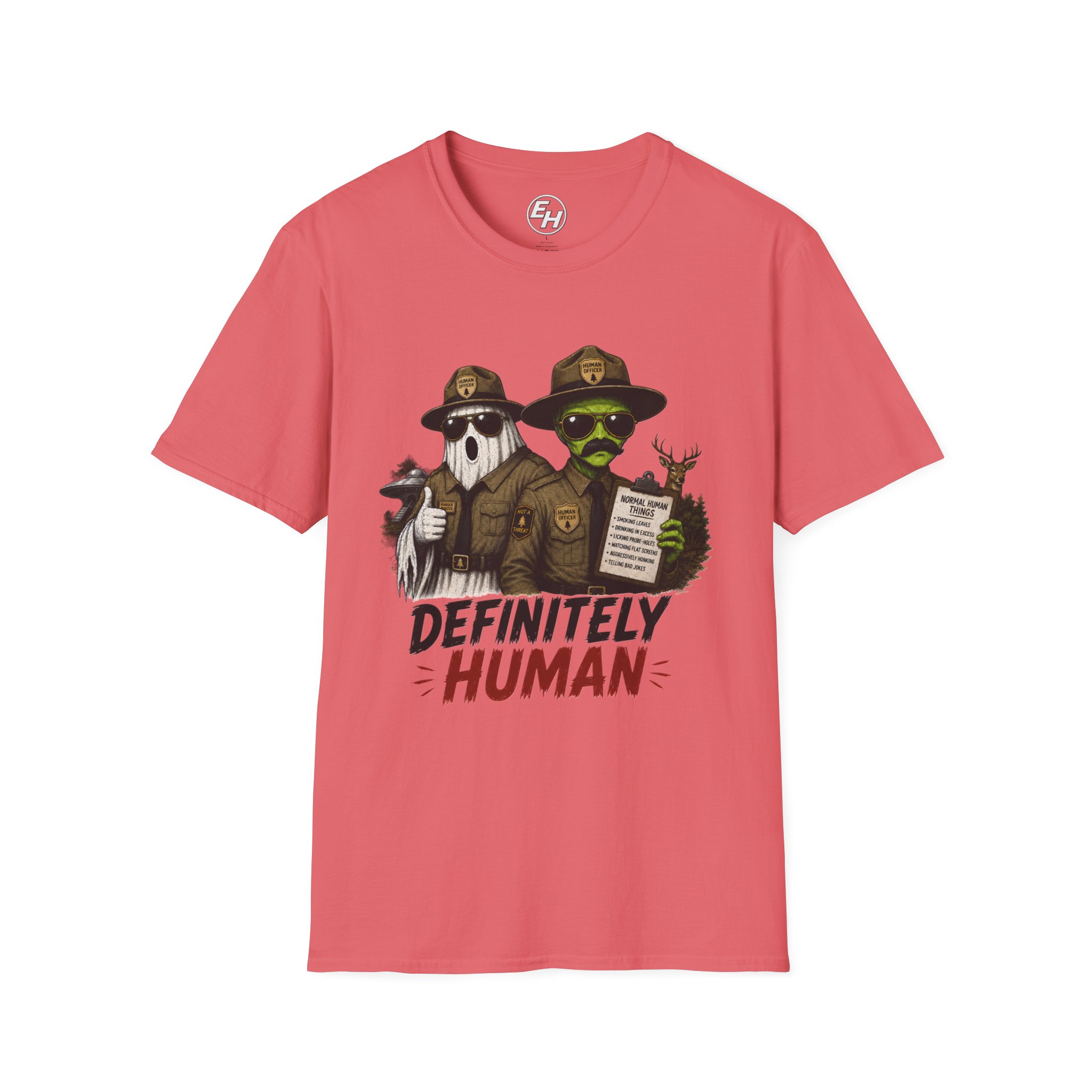 "Definitely Human" Graphic Tee - Image 33