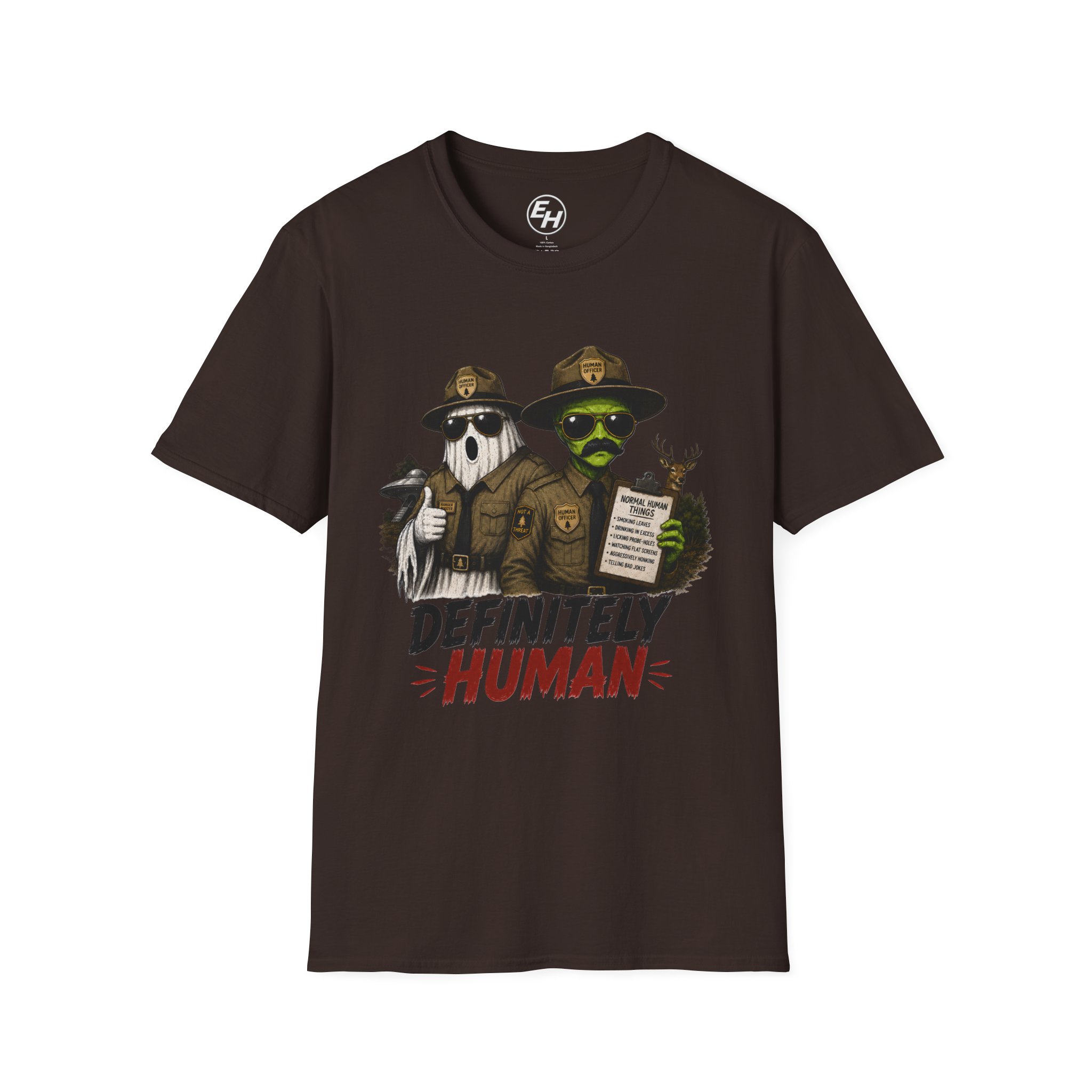 "Definitely Human" Graphic Tee - Image 5