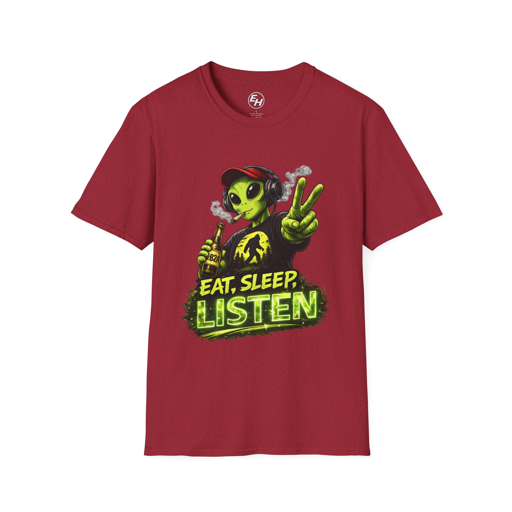 "Eat, Sleep, Listen" Graphic Tee - Image 19